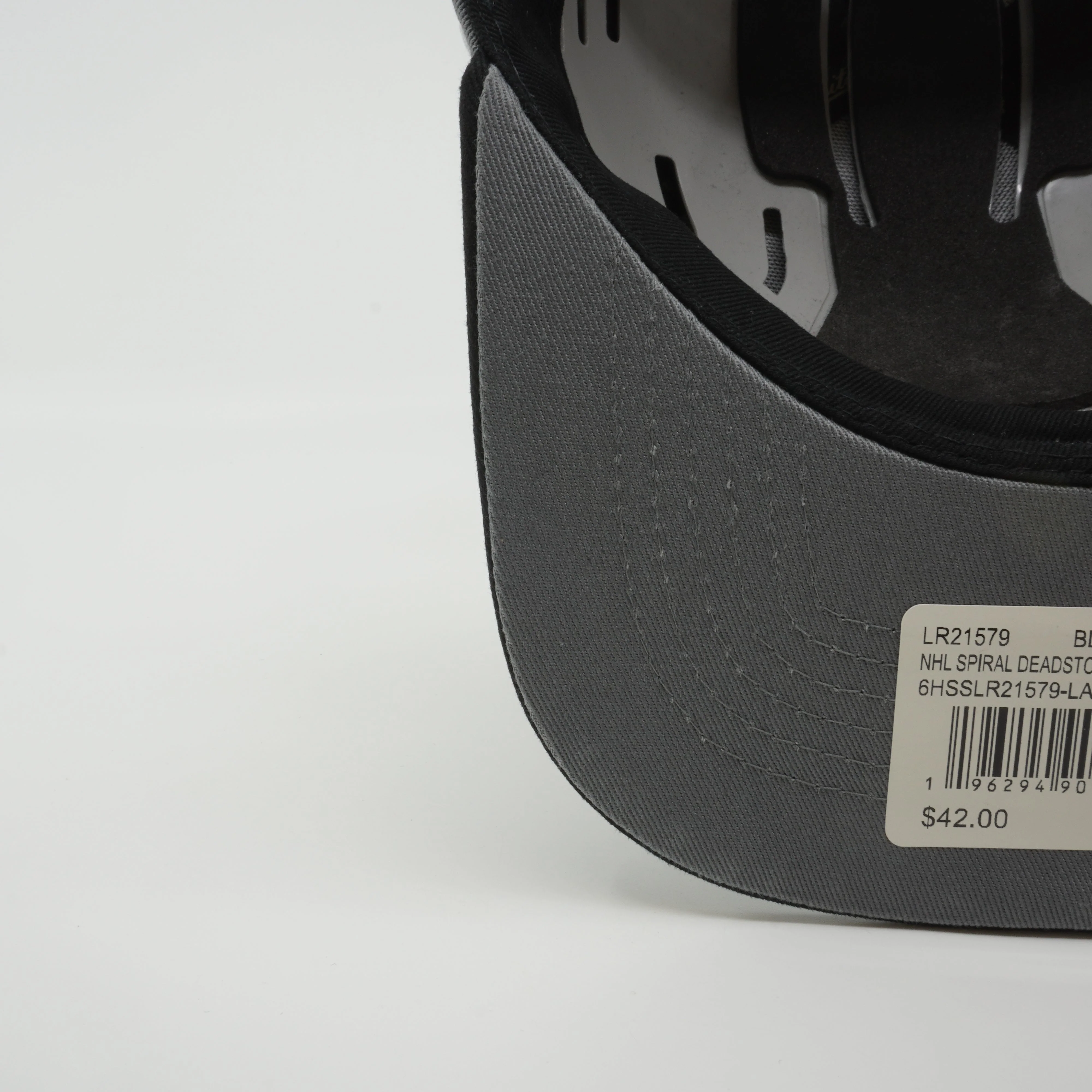 Men's Mitchell & Ness Nhl Spiral Deadstock Snapback Kings - Black-Grey - Image 5