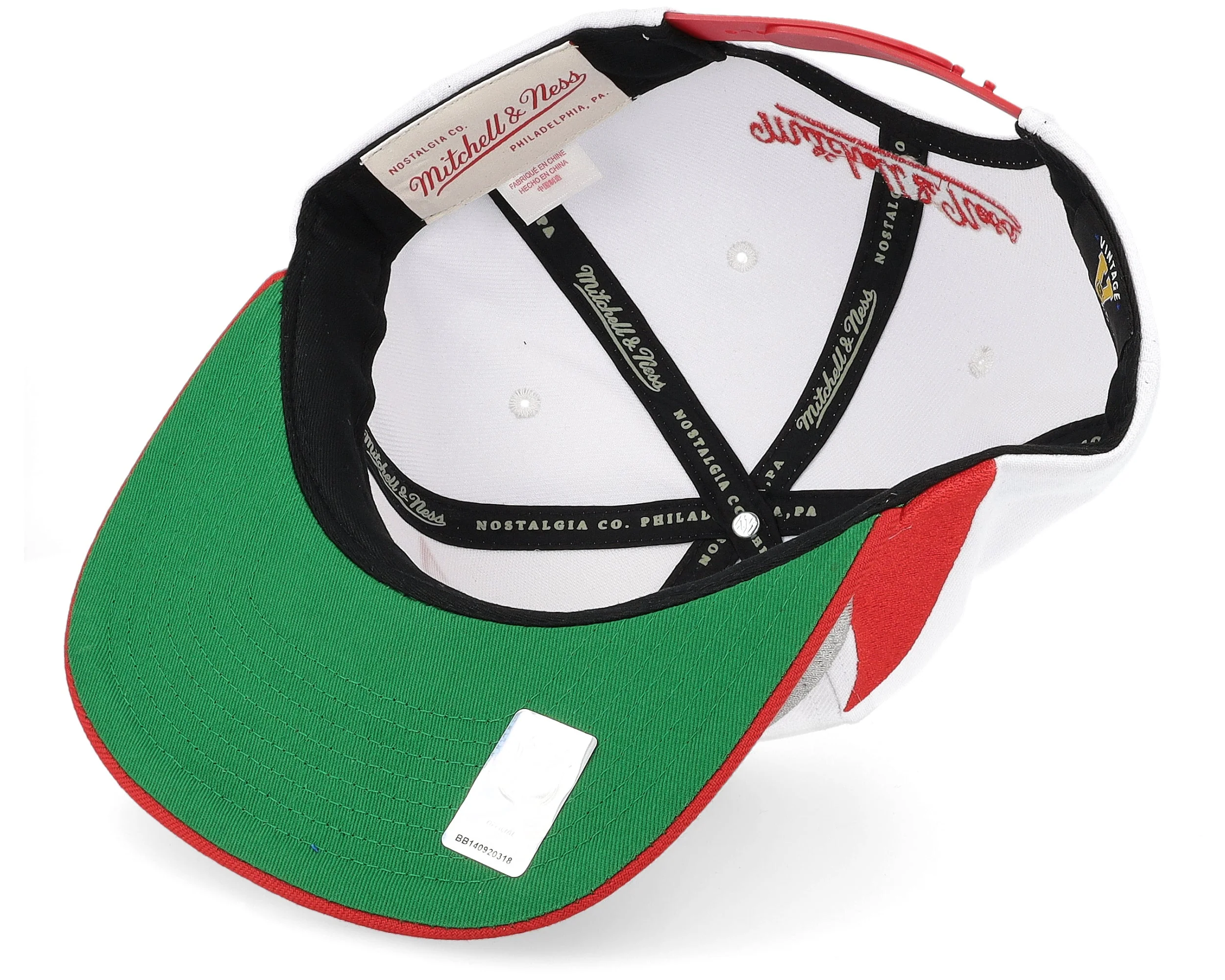 Men's Mitchell & Ness Nhl Vintage Sharktooth Snapback Red Wings - Image 4