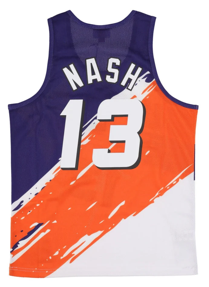 Men's Mitchell & Ness Paint Brush Nn Mesh Tank Suns Steve Nash