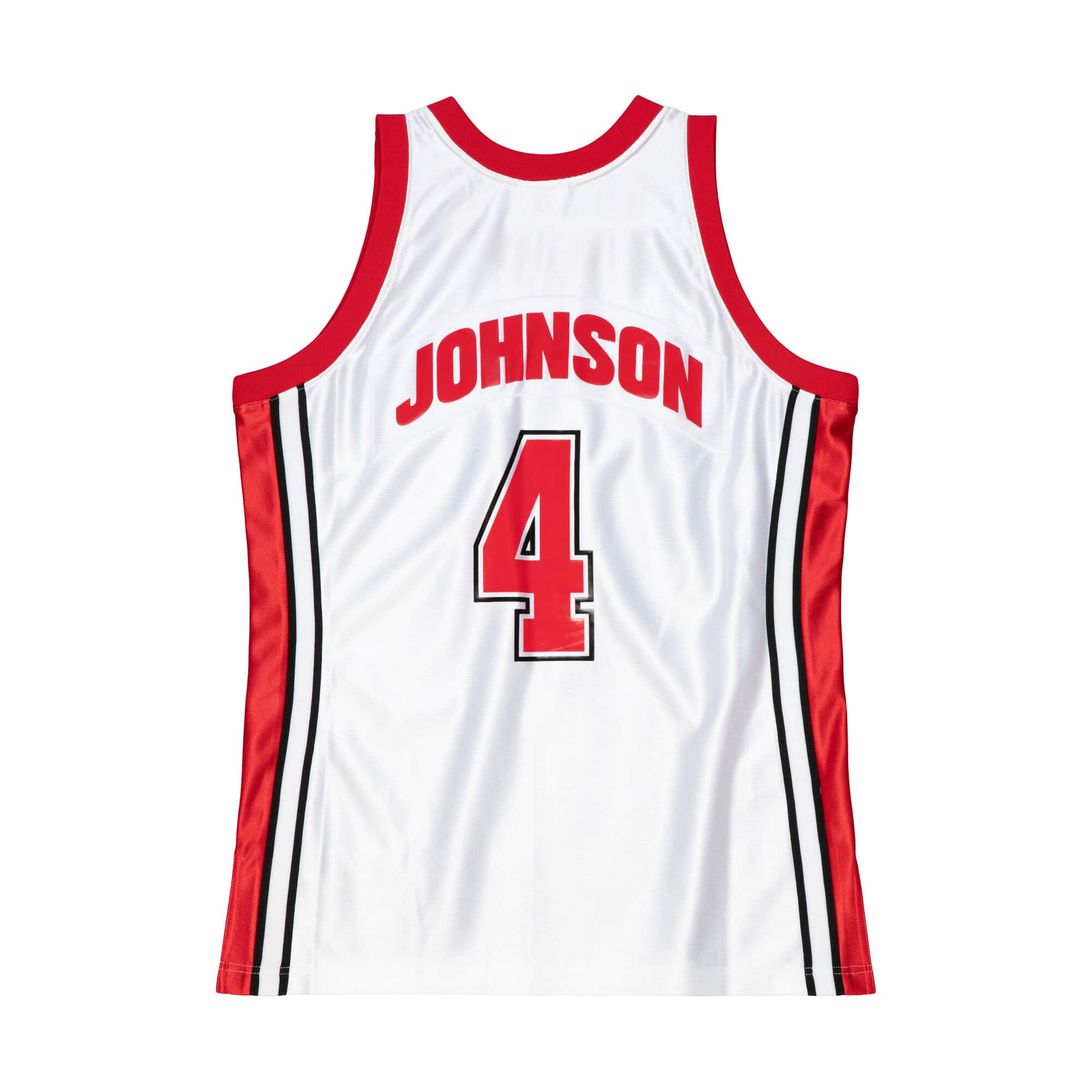 Mitchell & Ness Ncaa White Jersey Unlv Runnin Rebels 1989 Larry Johnson - Image 2