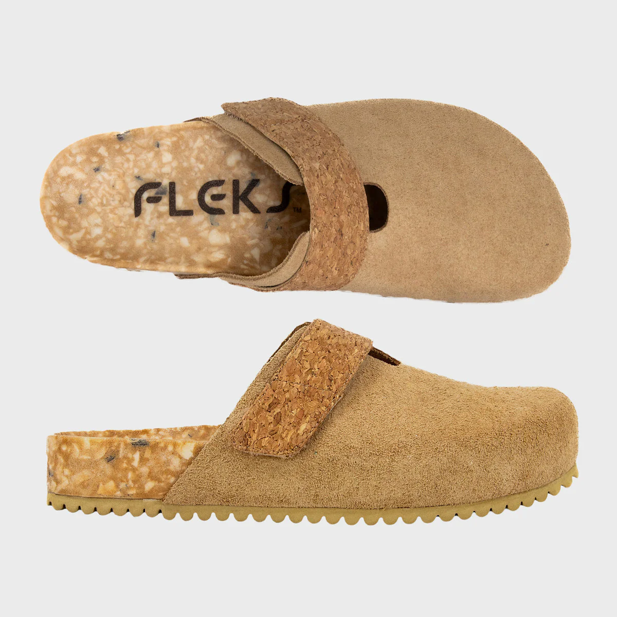 Fleks Unisex More Mesa Clog - Morning Coffee