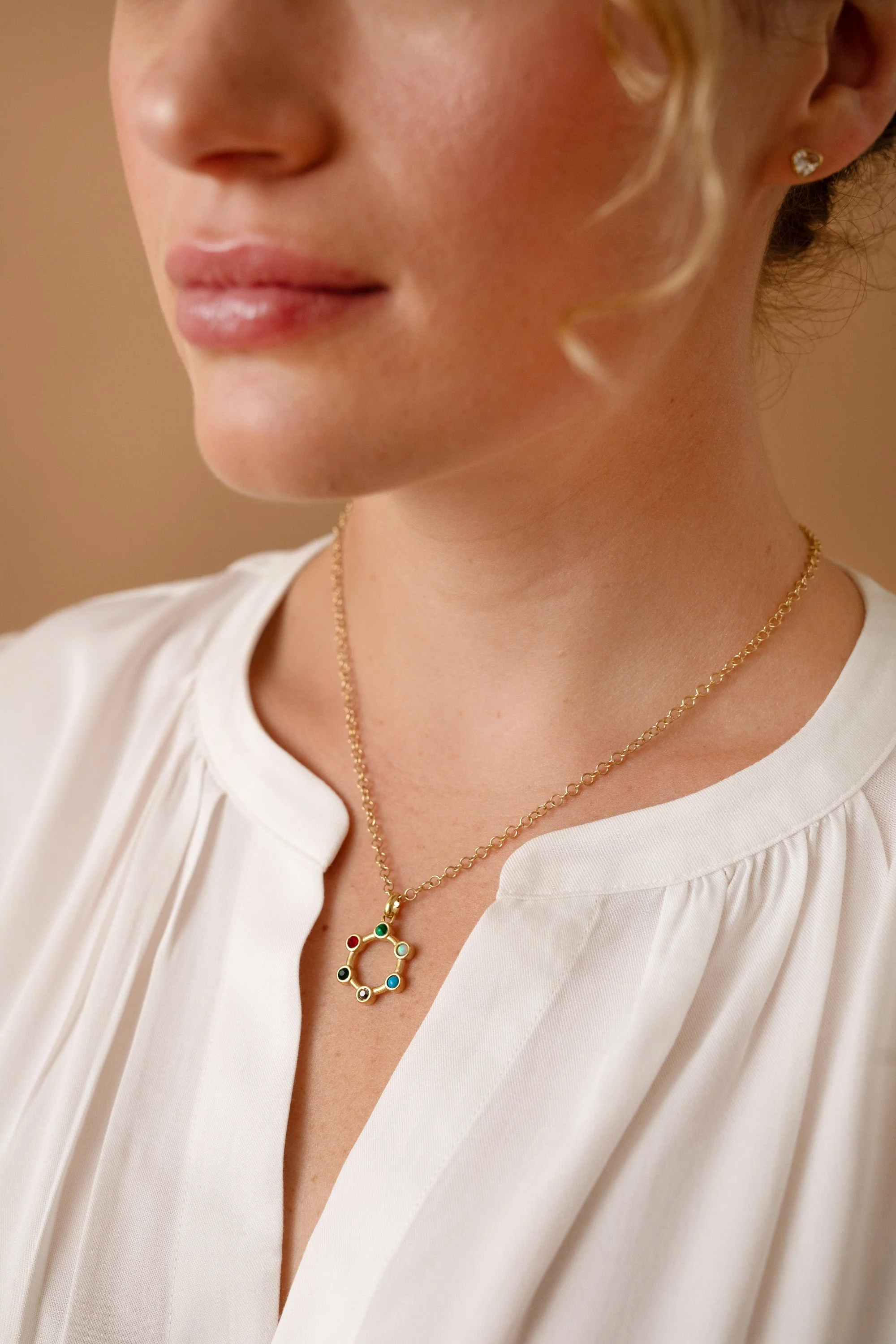 Mother Hidden Message Acrostic Necklace - Image 7