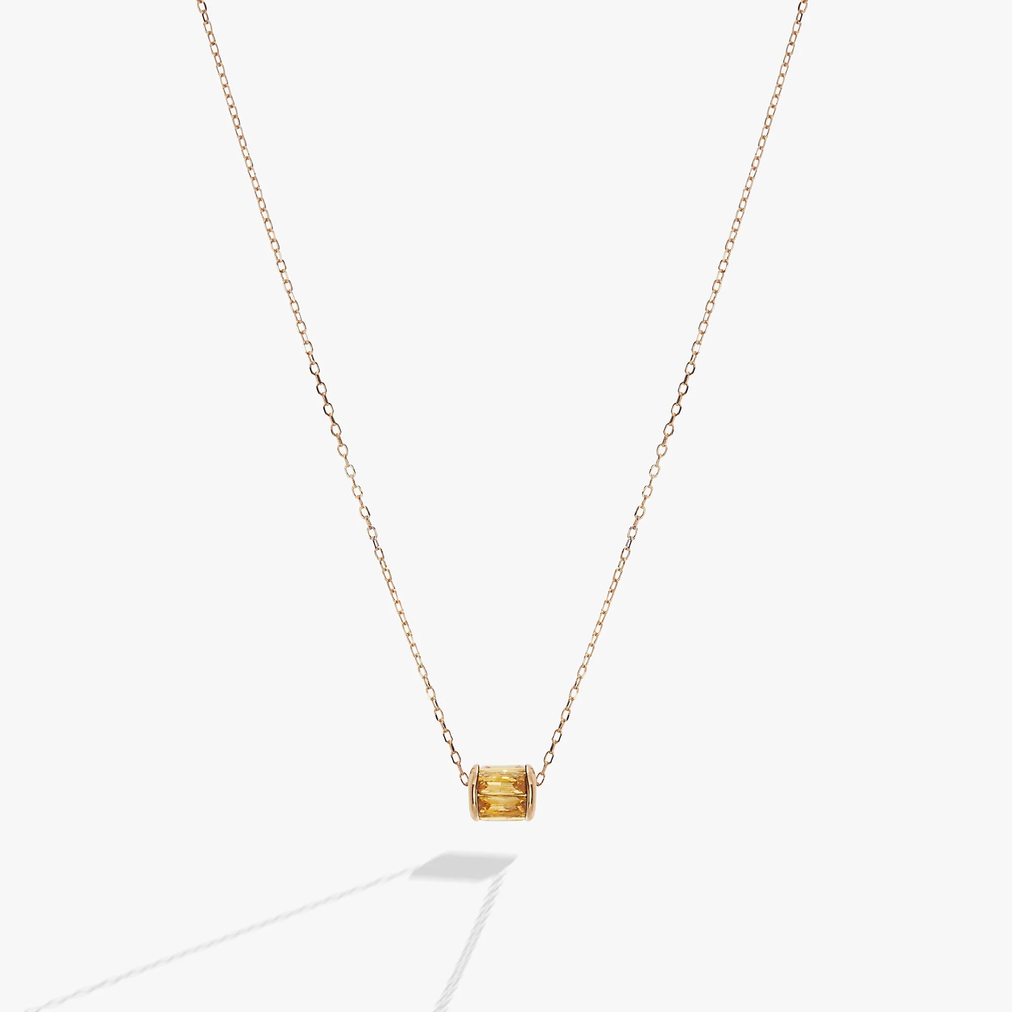 November Birthstone Precious Pendant Necklace