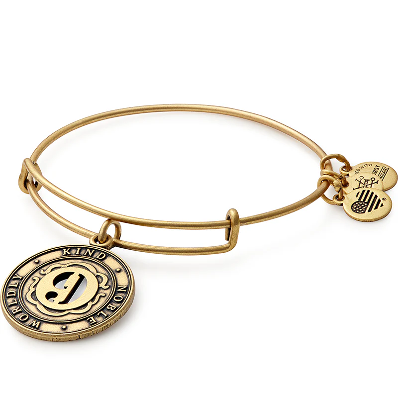 Number 9 Charm Bangle Bracelet | Worldly, Kind, and Noble - Image 3
