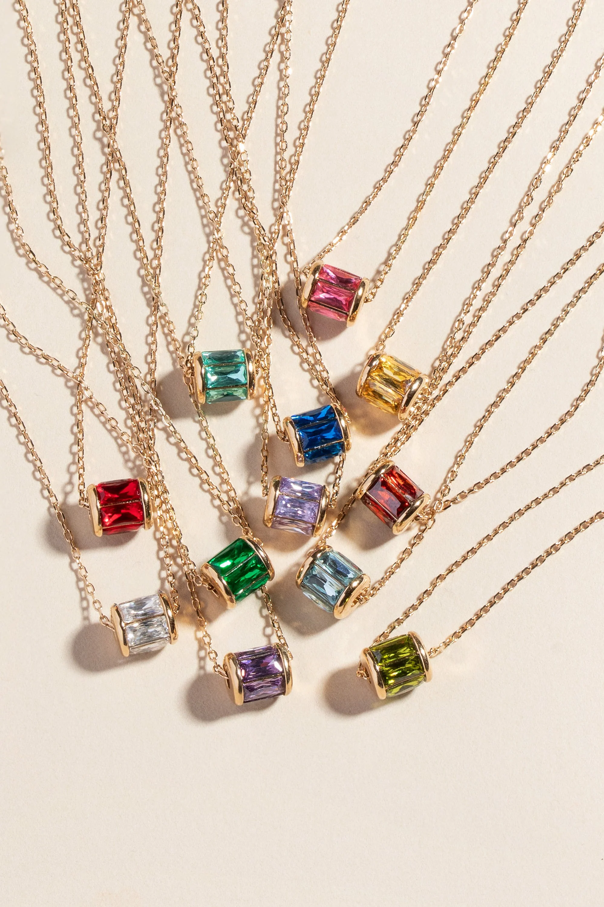 October Birthstone Precious Pendant Necklace - Image 3