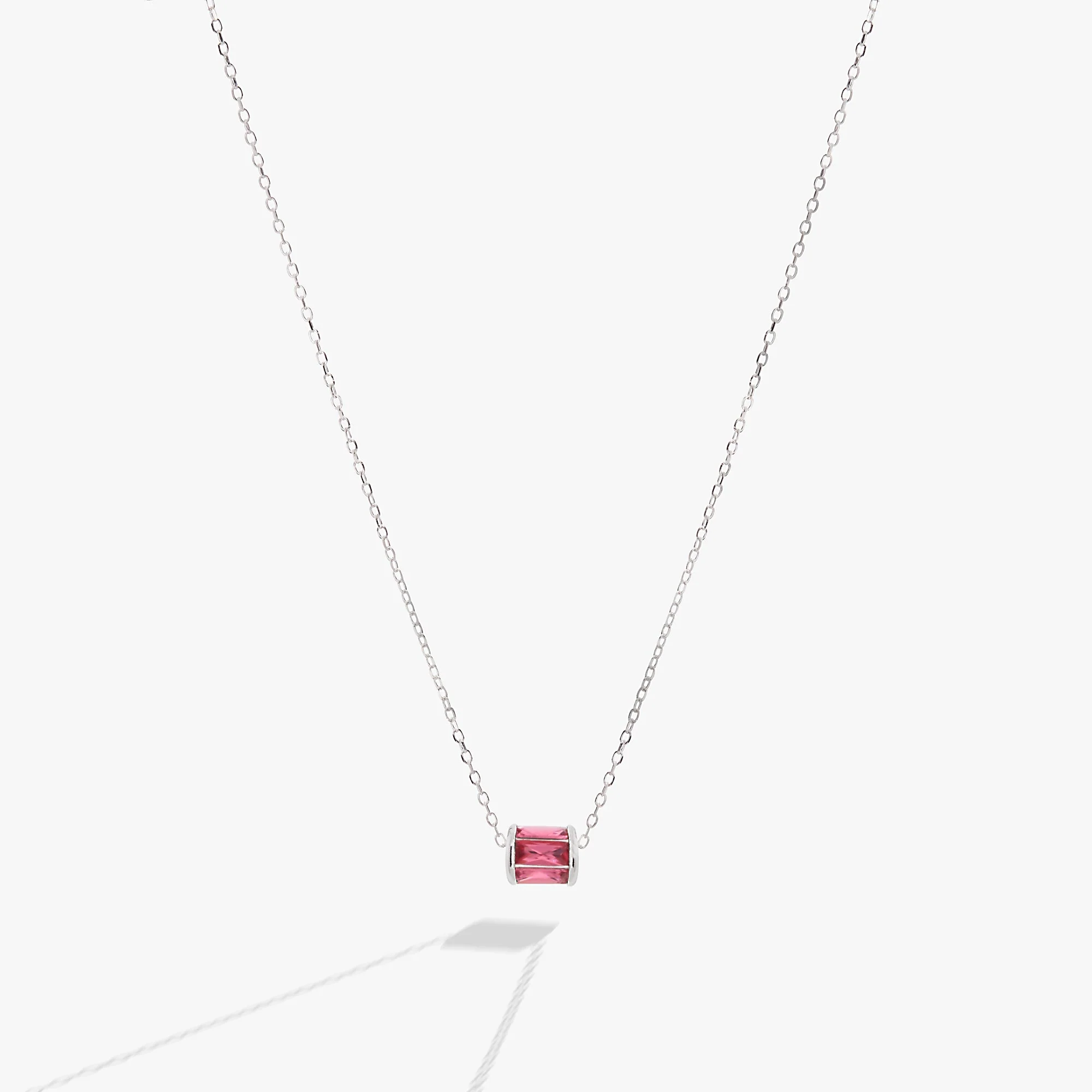 October Birthstone Precious Pendant Necklace - Image 6