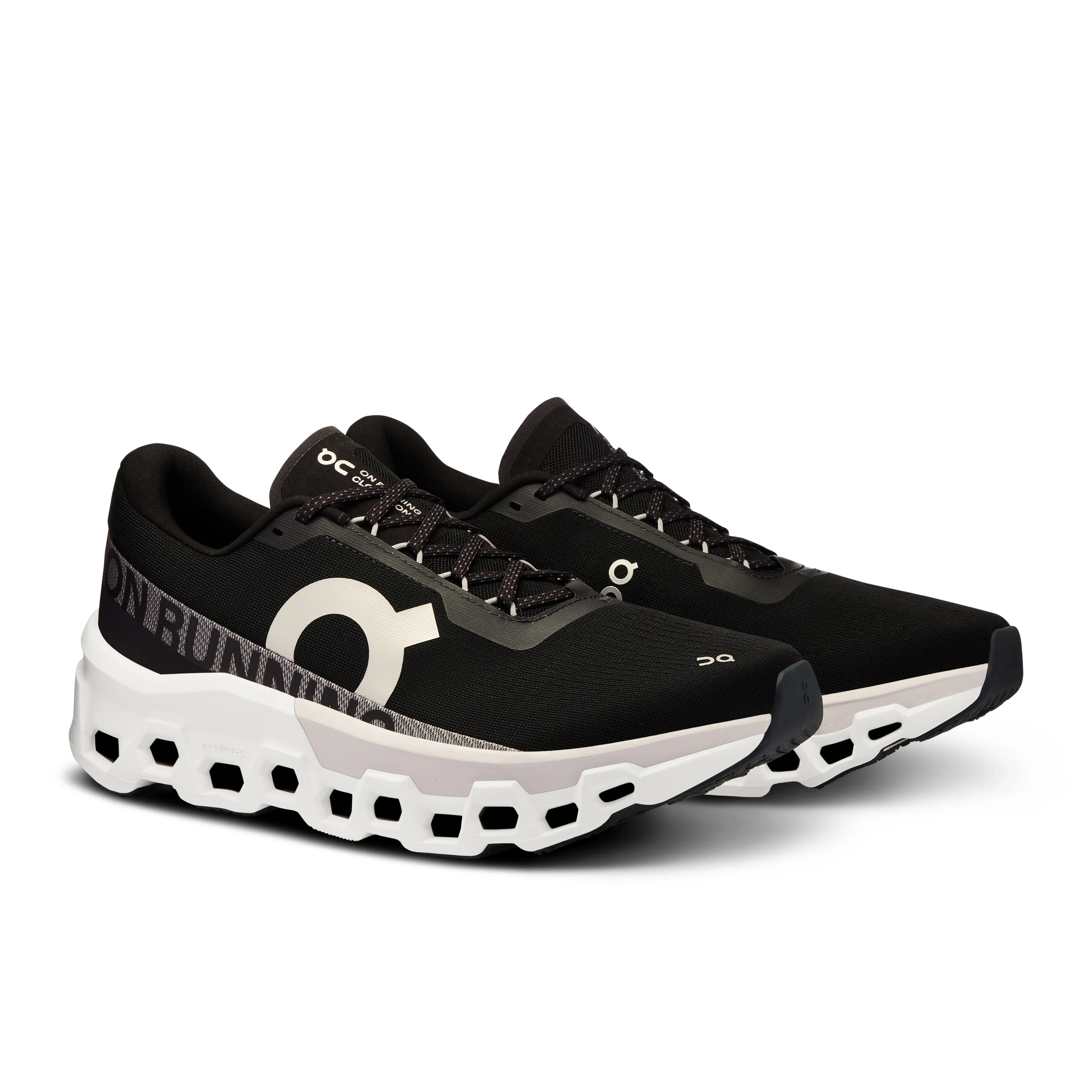 On Men's Cloudmonster 2 Black Frost - Image 2