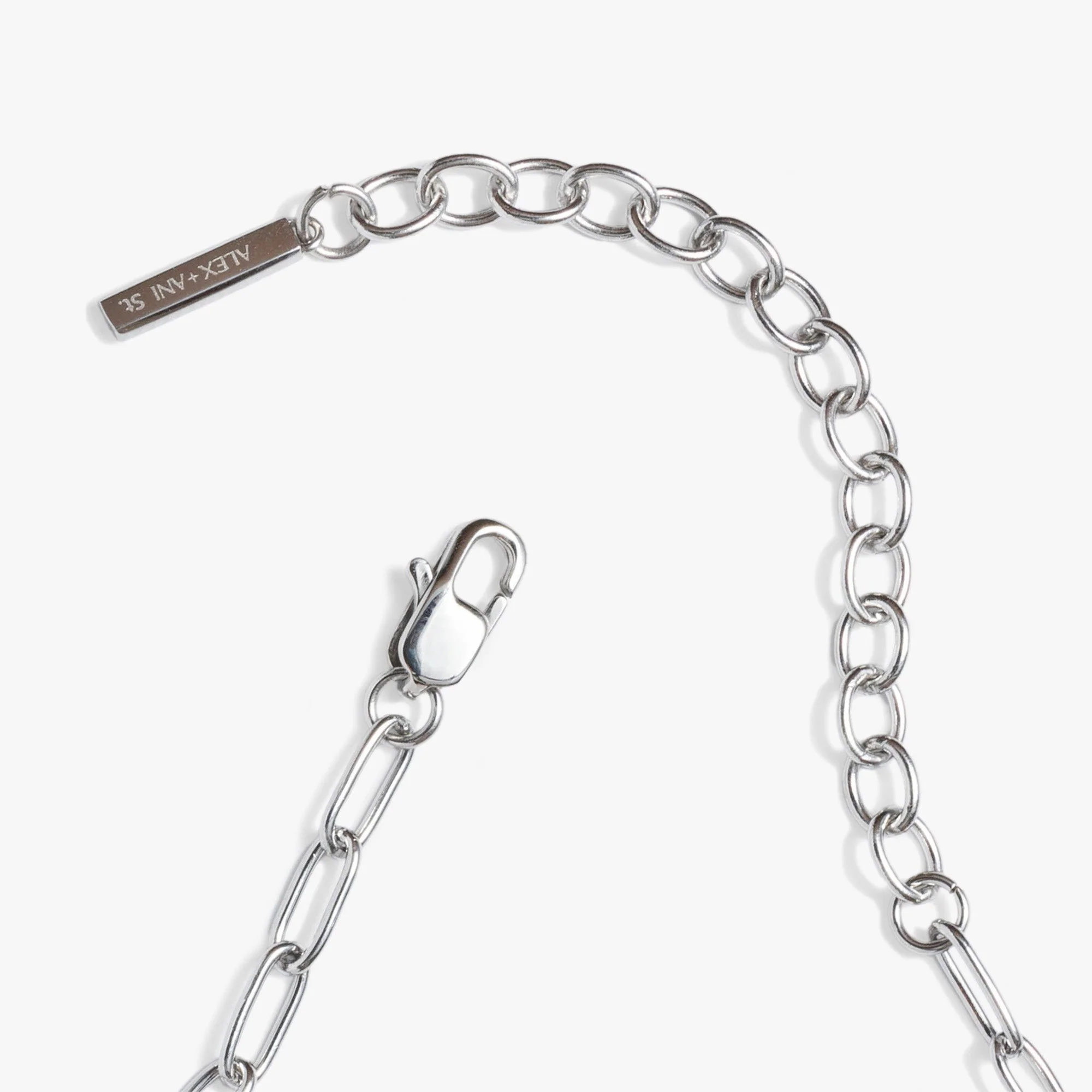 Paperclip Charm & Layering Necklace - Image 10