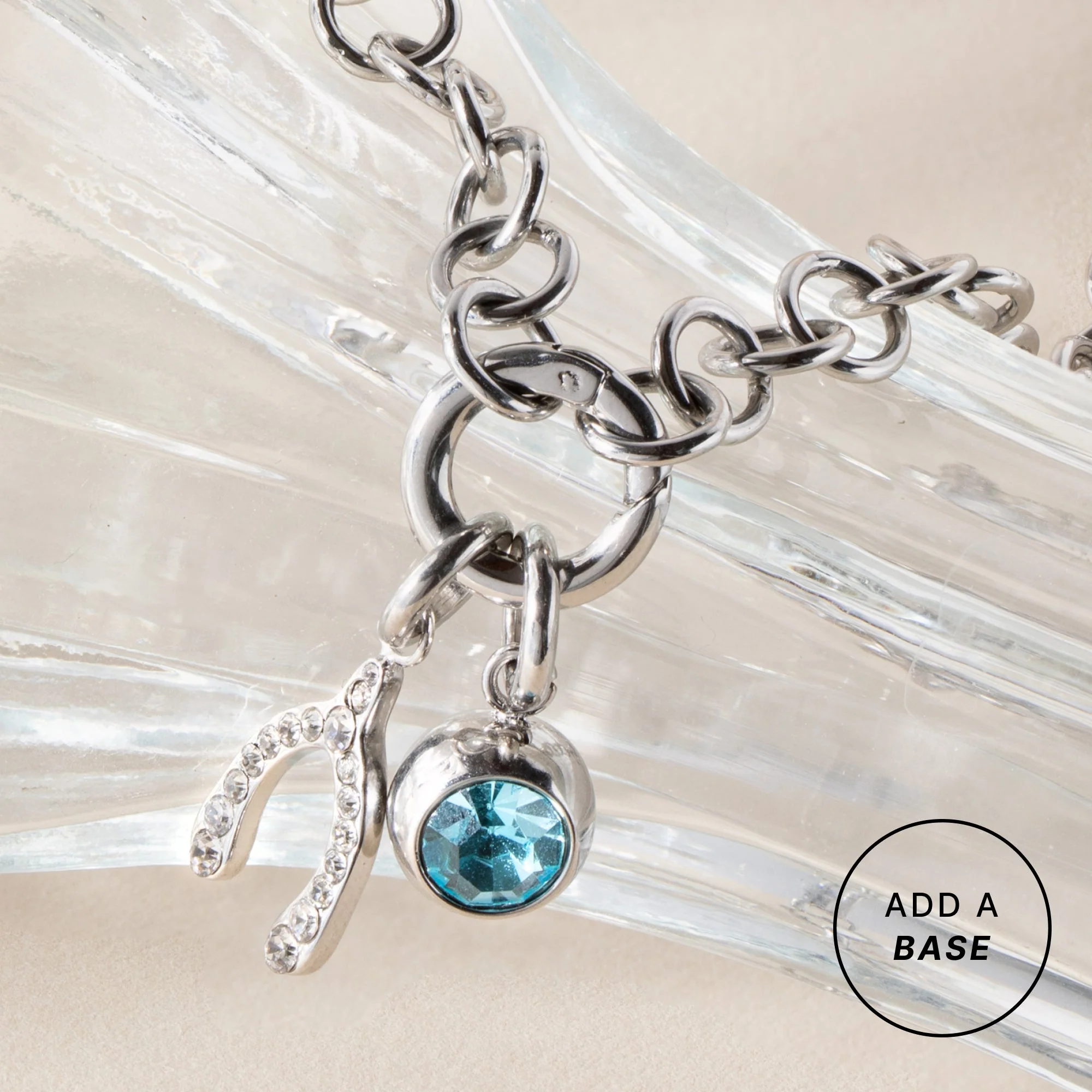 Pave Wishbone Interchangeable Charm - Image 7