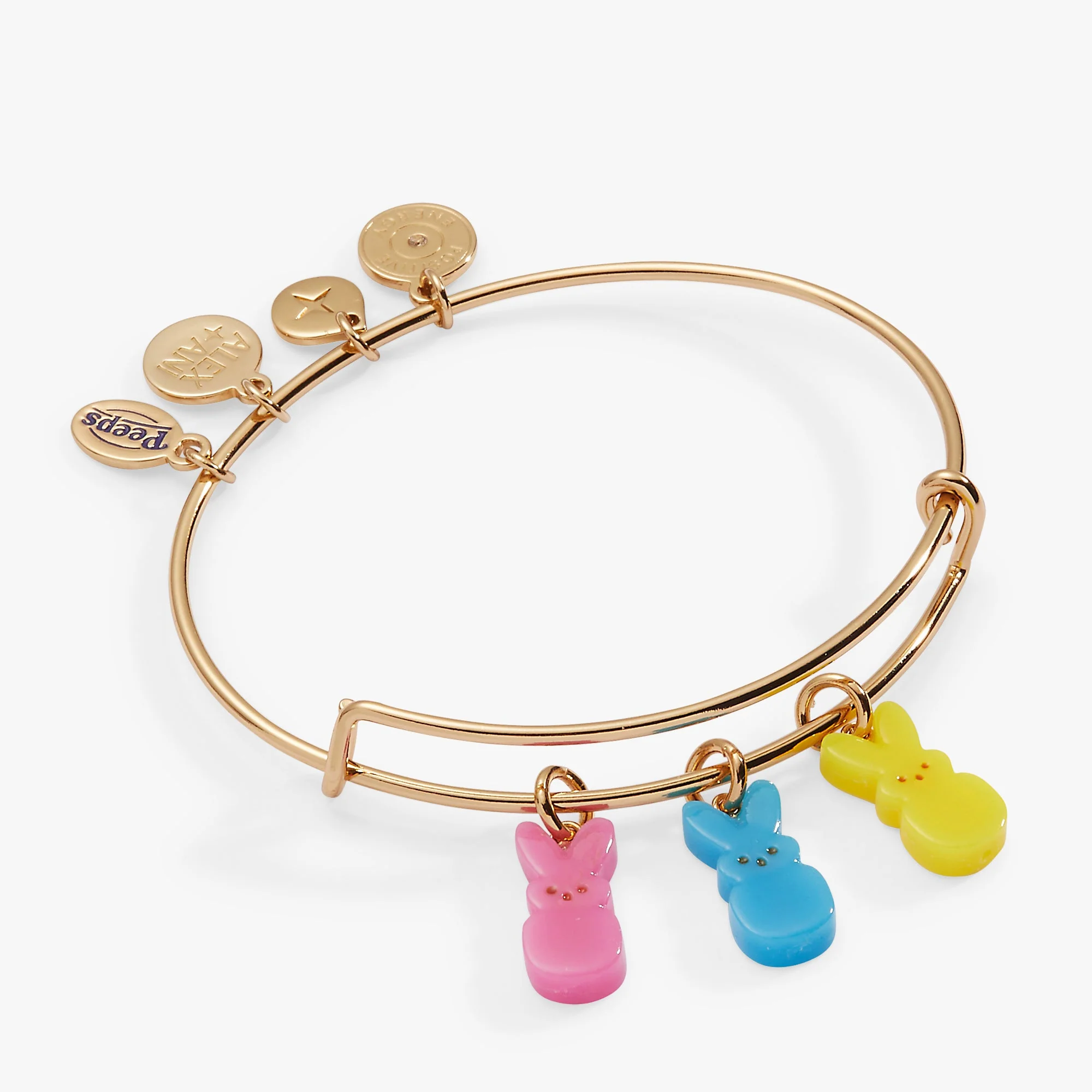 PEEPS® Bunny Multi-Charm Bangle - Image 4
