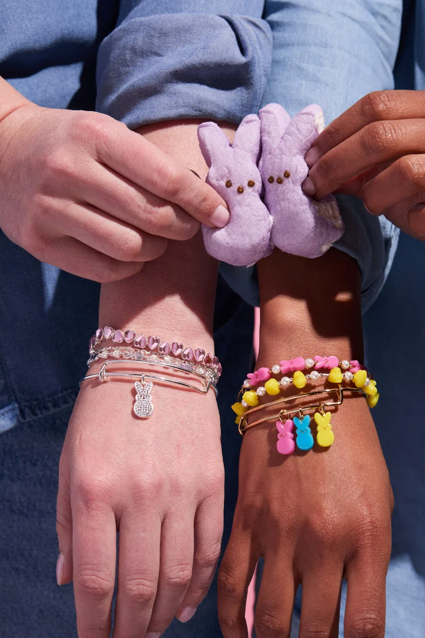PEEPS® Bunny Multi-Charm Bangle - Image 5