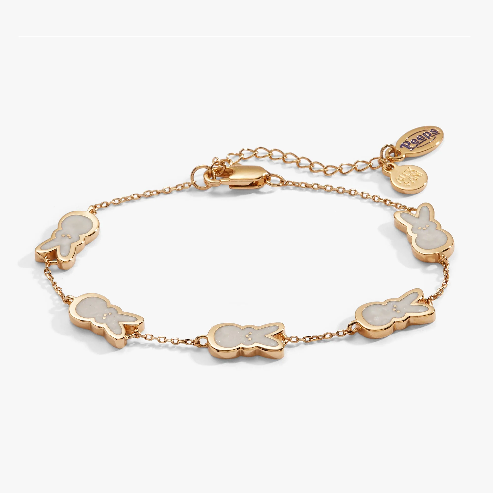 PEEPS® Pearlized Bunny Charm Bracelet - Image 5