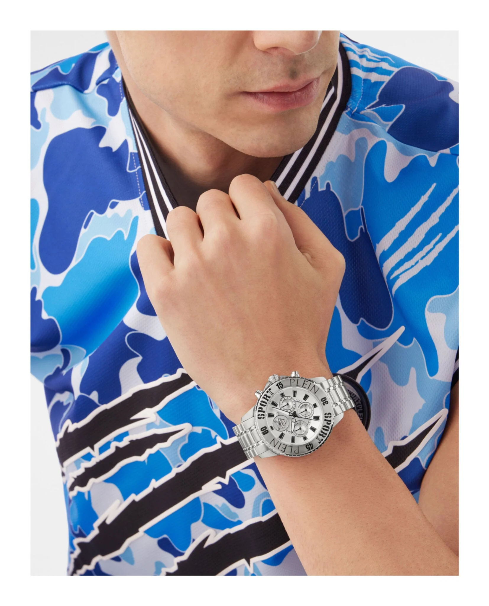Plein Sport Glam Chrono Bracelet Watch - Image 5