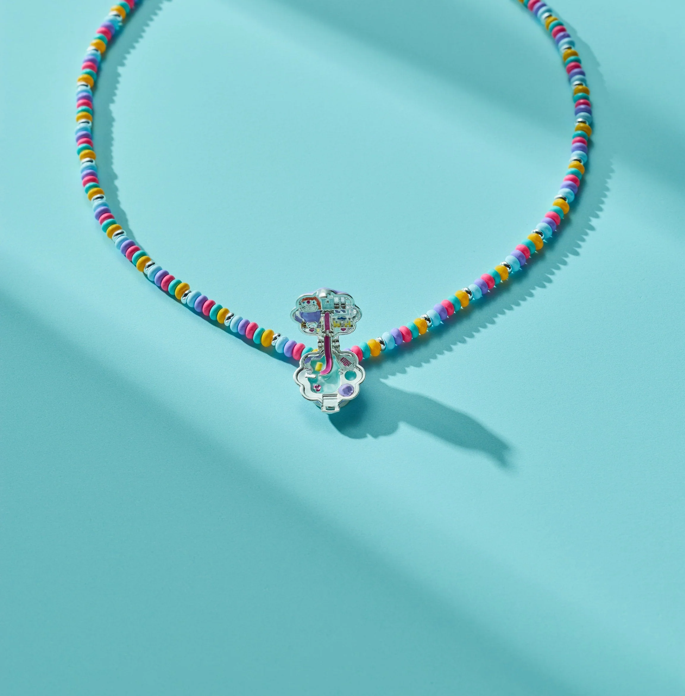 Polly Pocket™ Limited Edition Pool Party Beaded Locket Necklace - Image 7