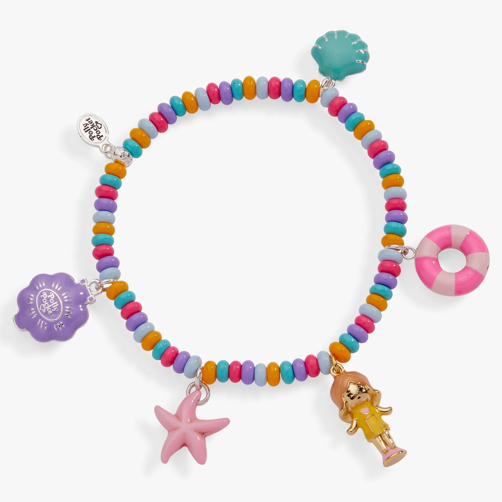 Polly Pocket™ Limited Edition Pool Party Stretch Charm Bracelet - Image 4