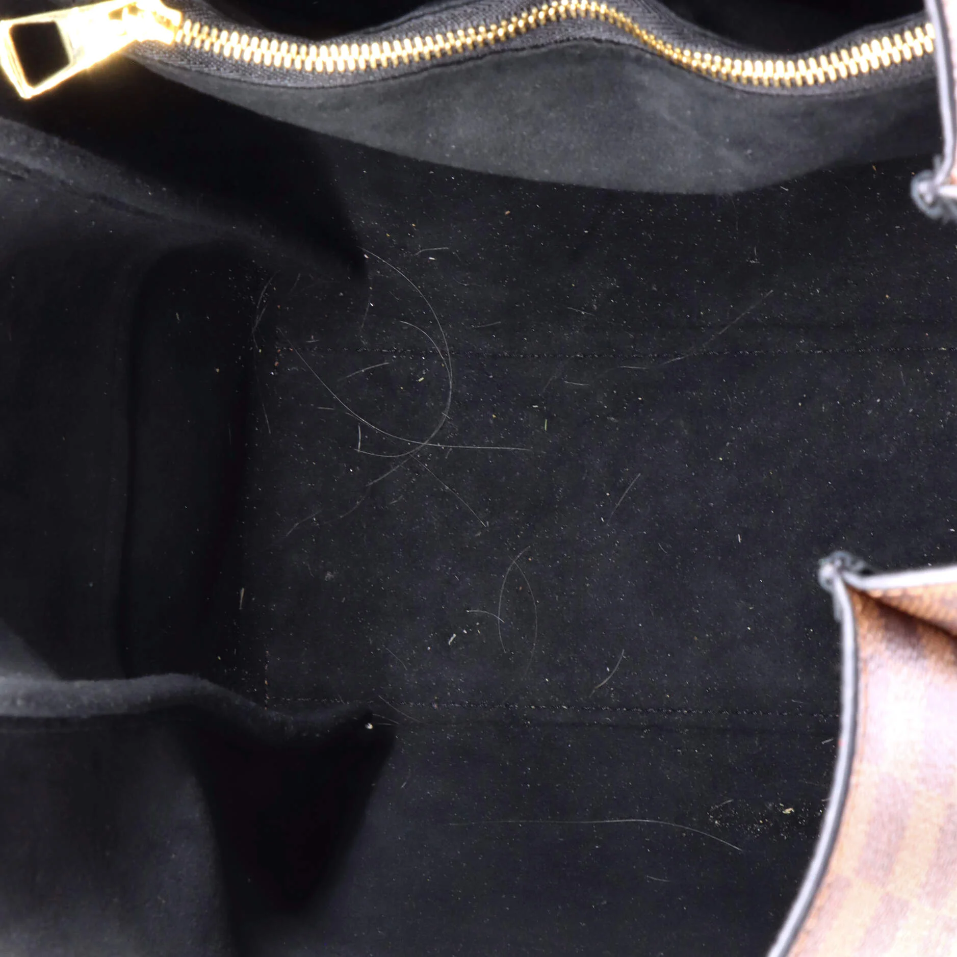 Pre-Loved Louis Vuitton Belmont Tote Damier MM - Image 6