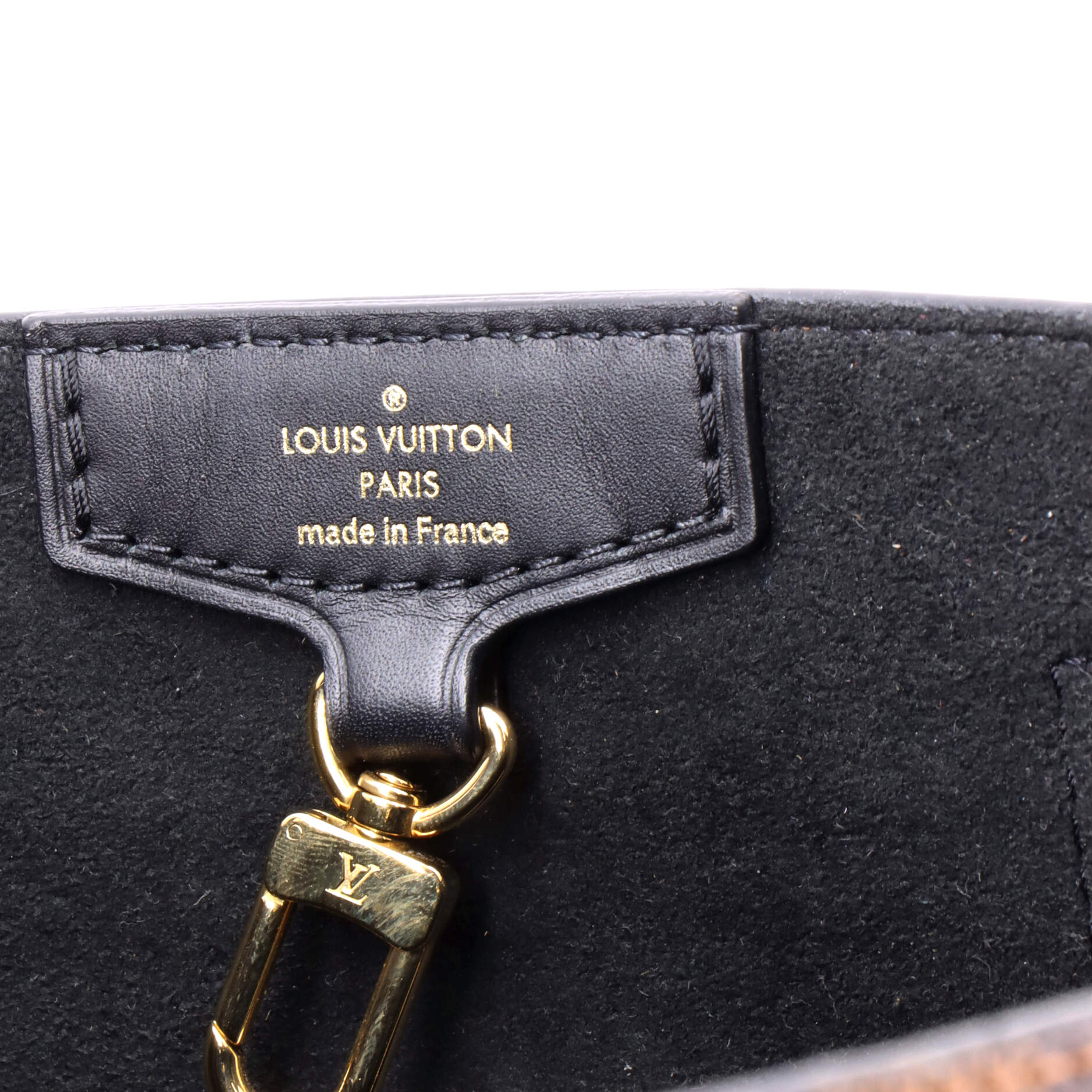 Pre-Loved Louis Vuitton Belmont Tote Damier MM - Image 7