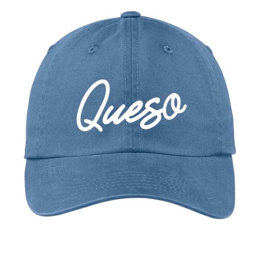 Frankie Jean Queso Cursive Baseball Cap - Image 6