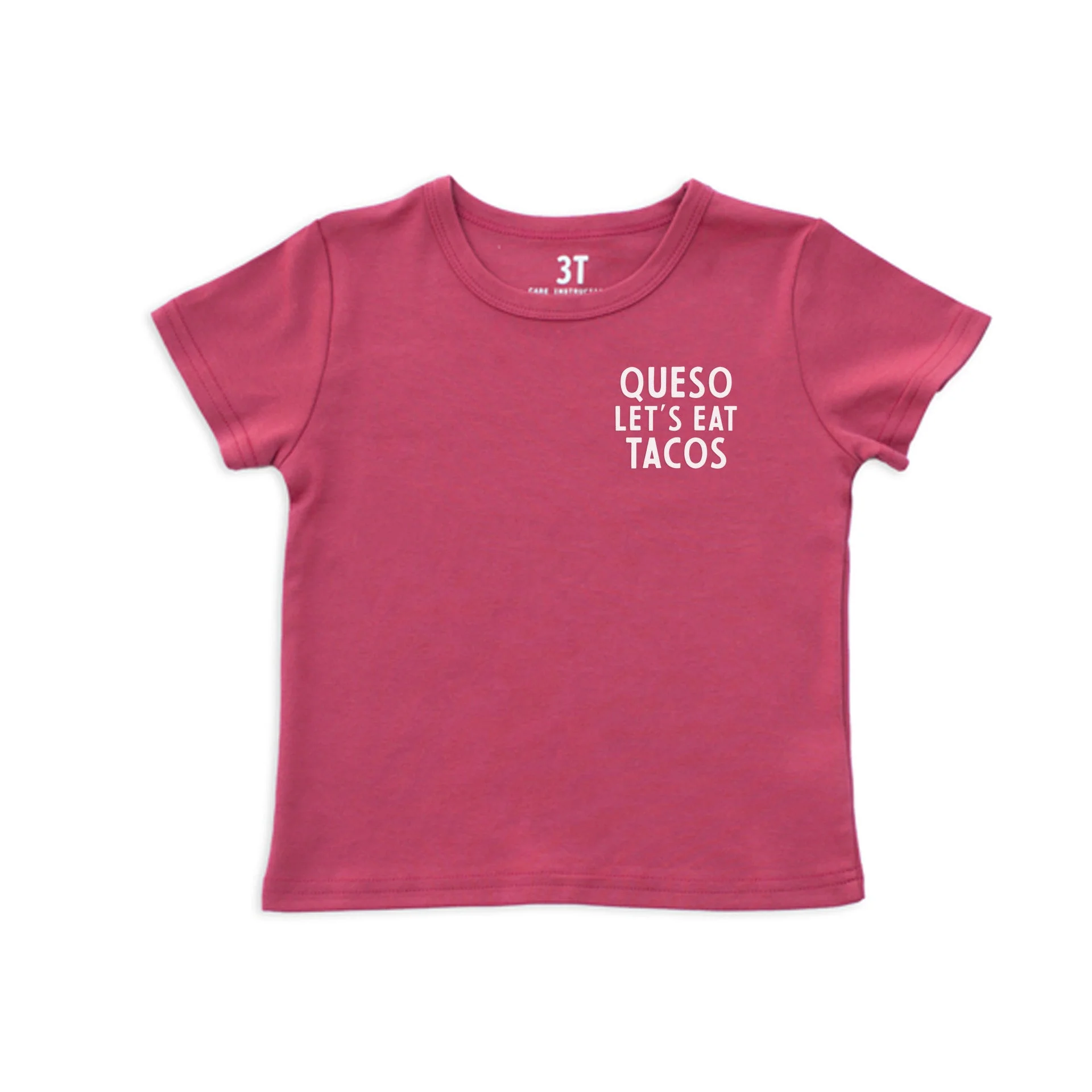 Frankie Jean Queso Let's Eat Tacos Kids Tee - Image 13
