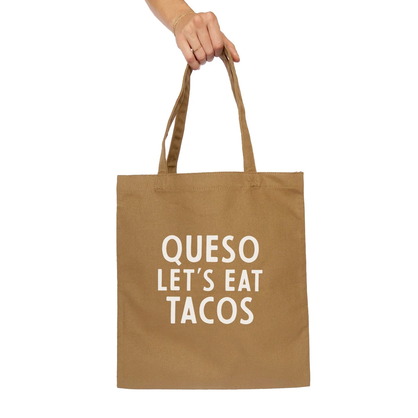 Frankie Jean Queso Let's Eat Tacos Tote Bag - Image 4