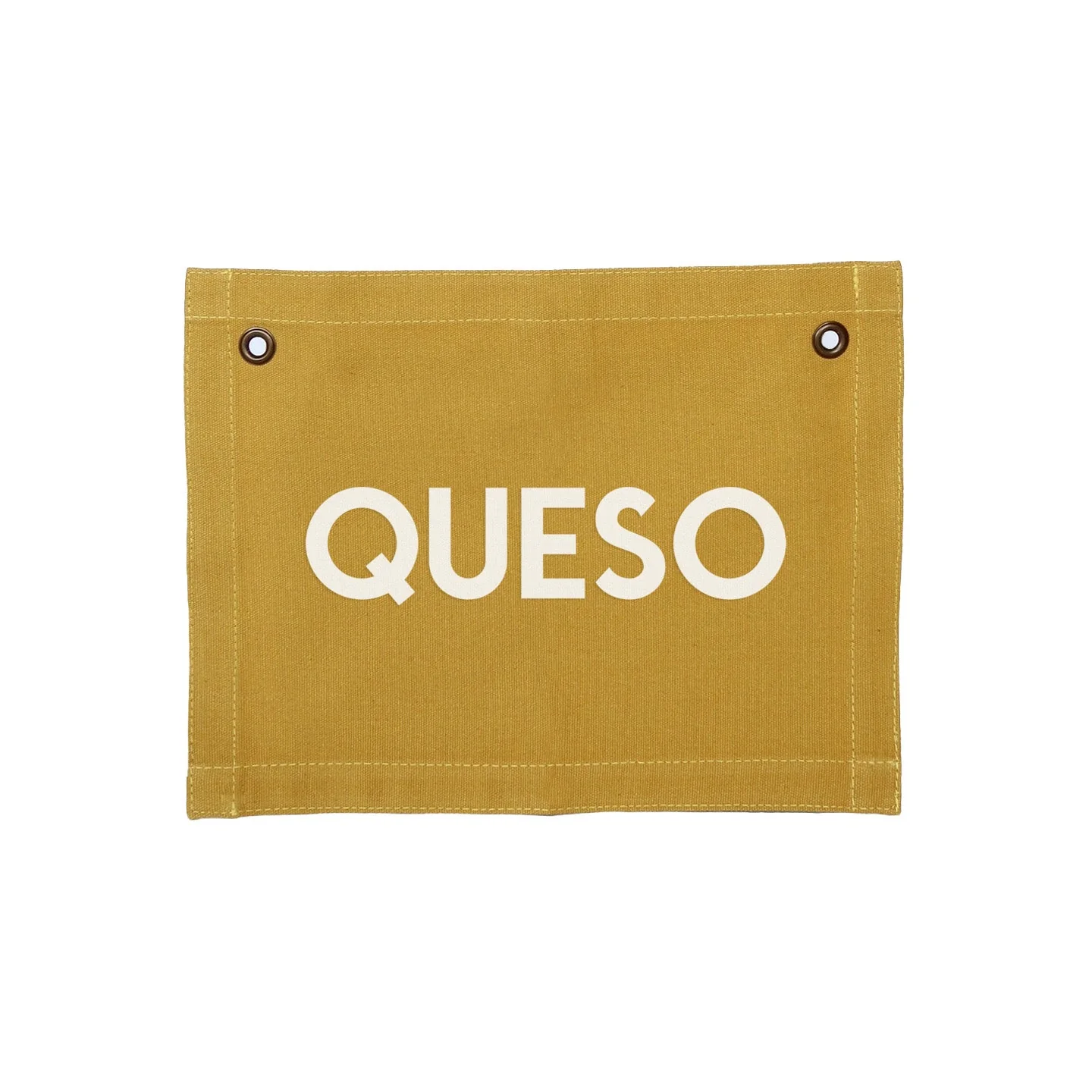 Frankie Jean Queso Small Canvas Flag