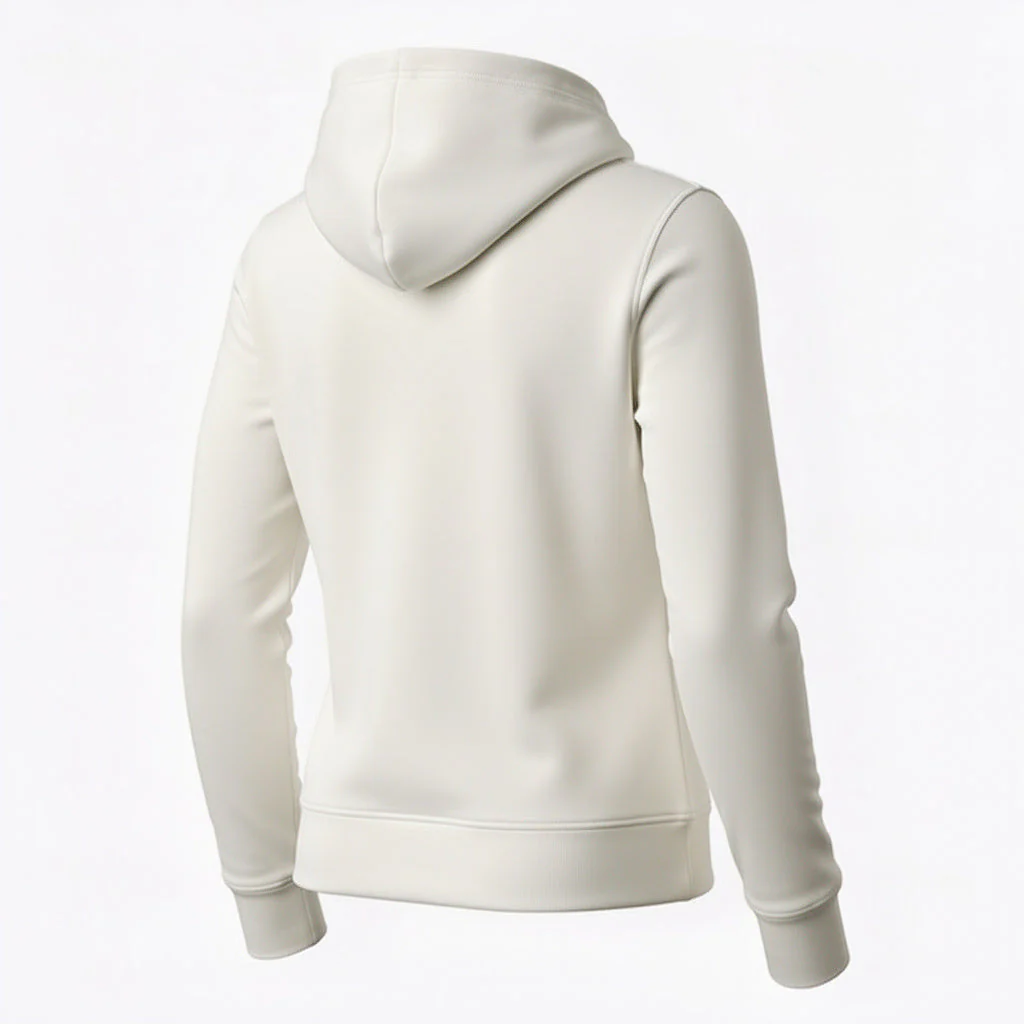 Kadi Women's Relaxed Fit Waffle Hoodie Virginia Tech - Image 4