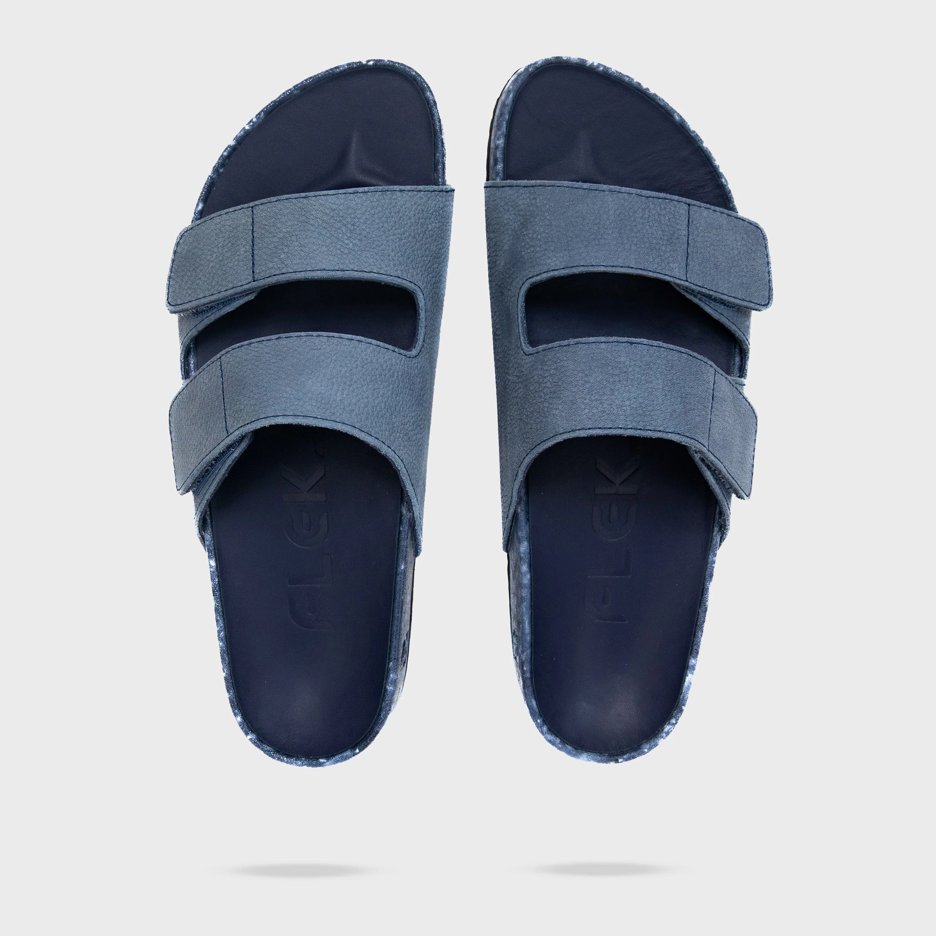 Fleks Unisex Riviera Leather - Vintage Indigo - Image 6