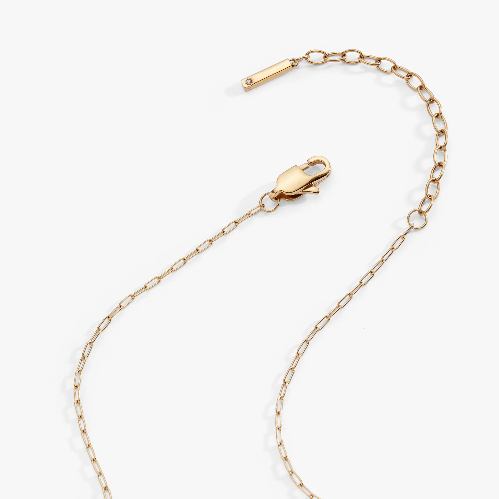 Sagittarius Zodiac Charm Cluster Necklace - Image 5