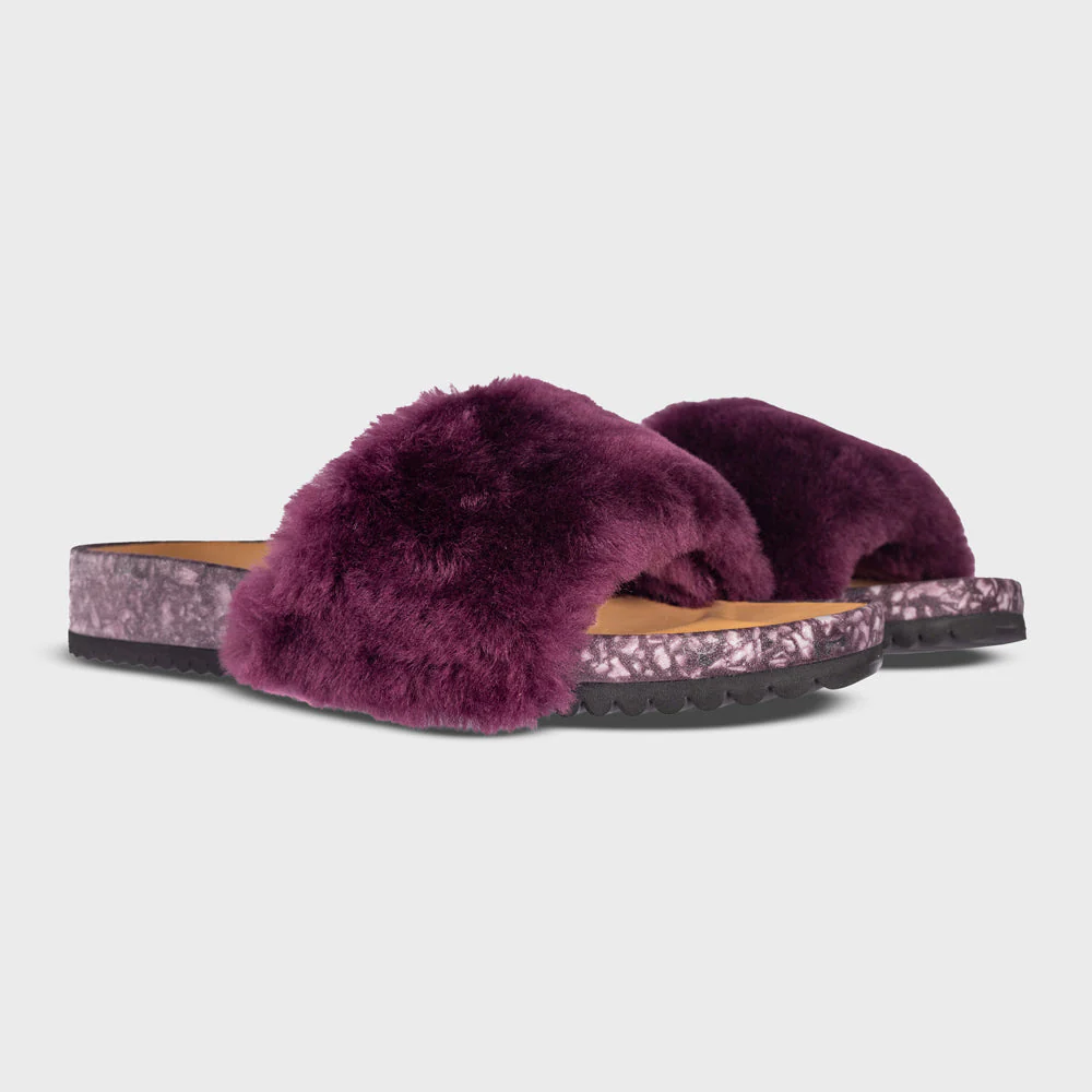 Fleks Unisex San Ysidro Slide - Fig - Image 2
