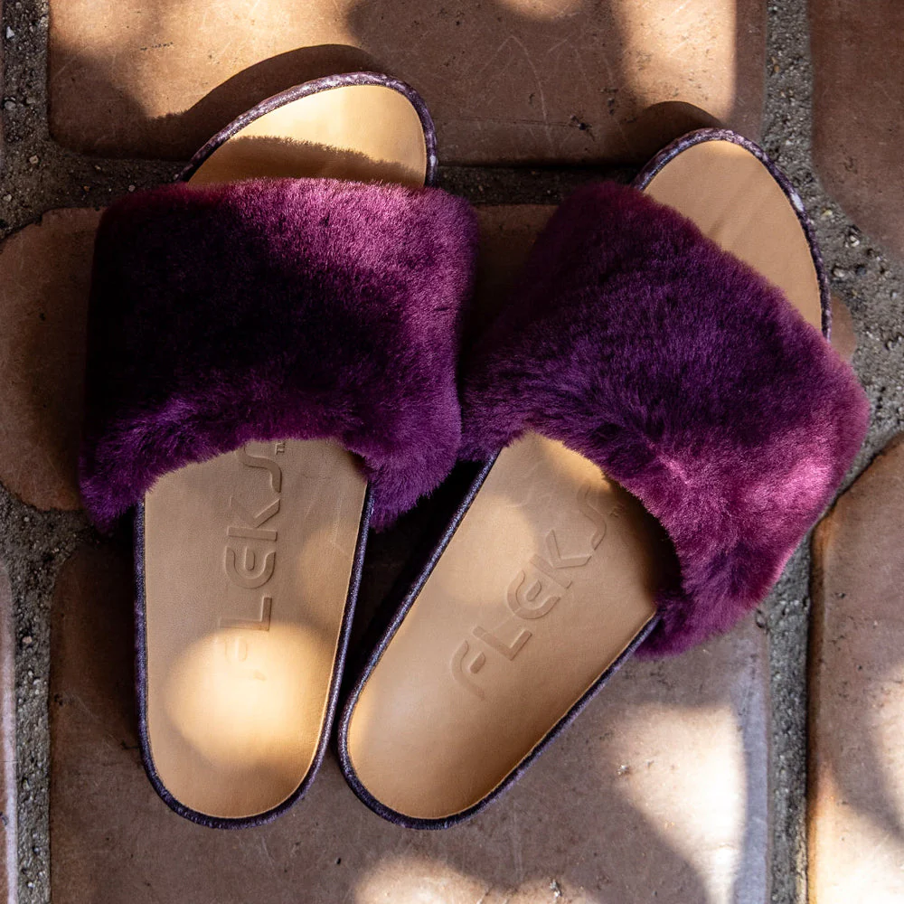 Fleks Unisex San Ysidro Slide - Fig - Image 3