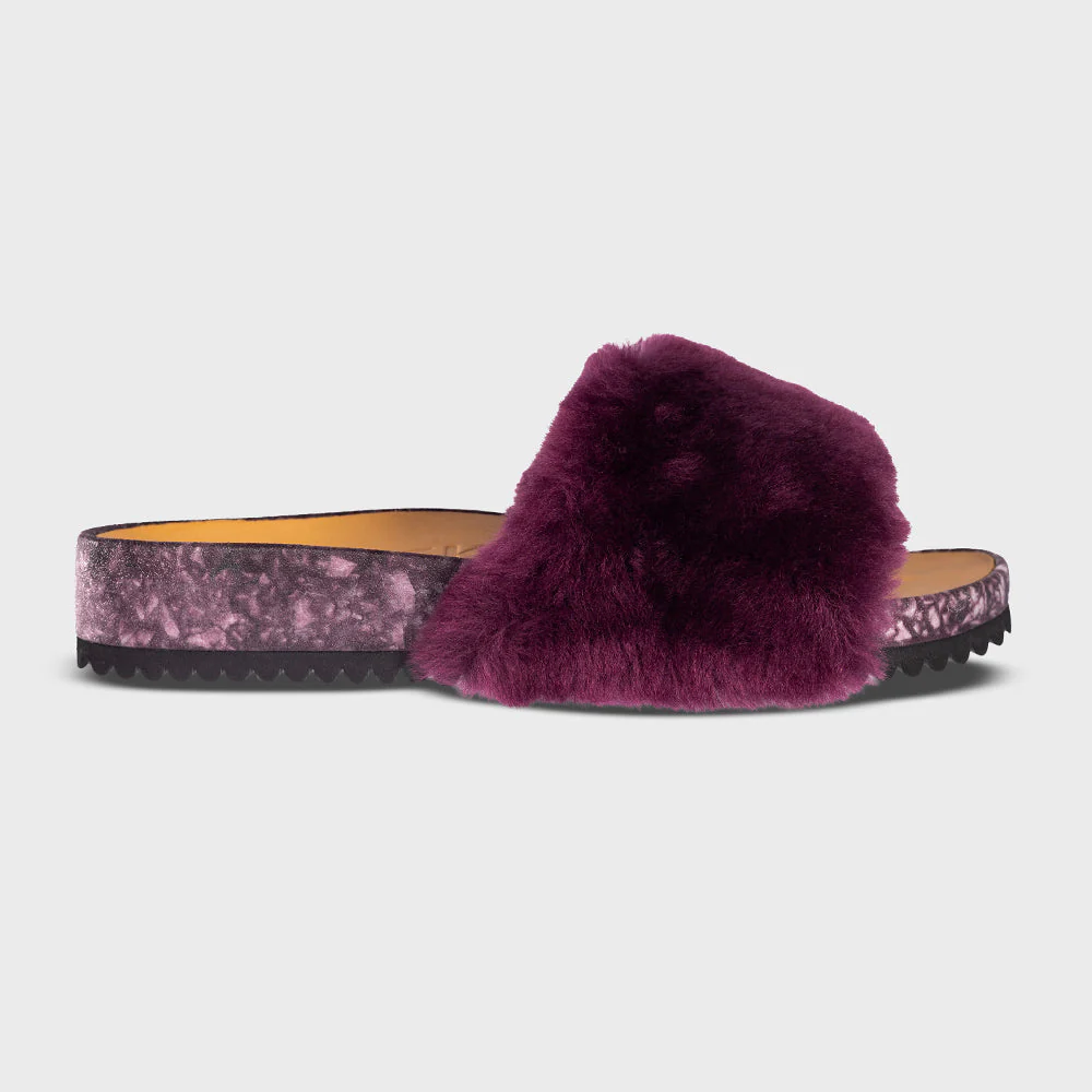 Fleks Unisex San Ysidro Slide - Fig - Image 4