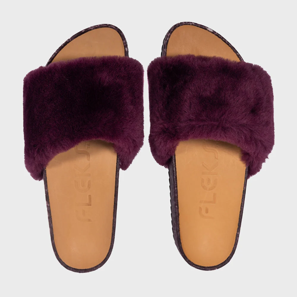 Fleks Unisex San Ysidro Slide - Fig - Image 6