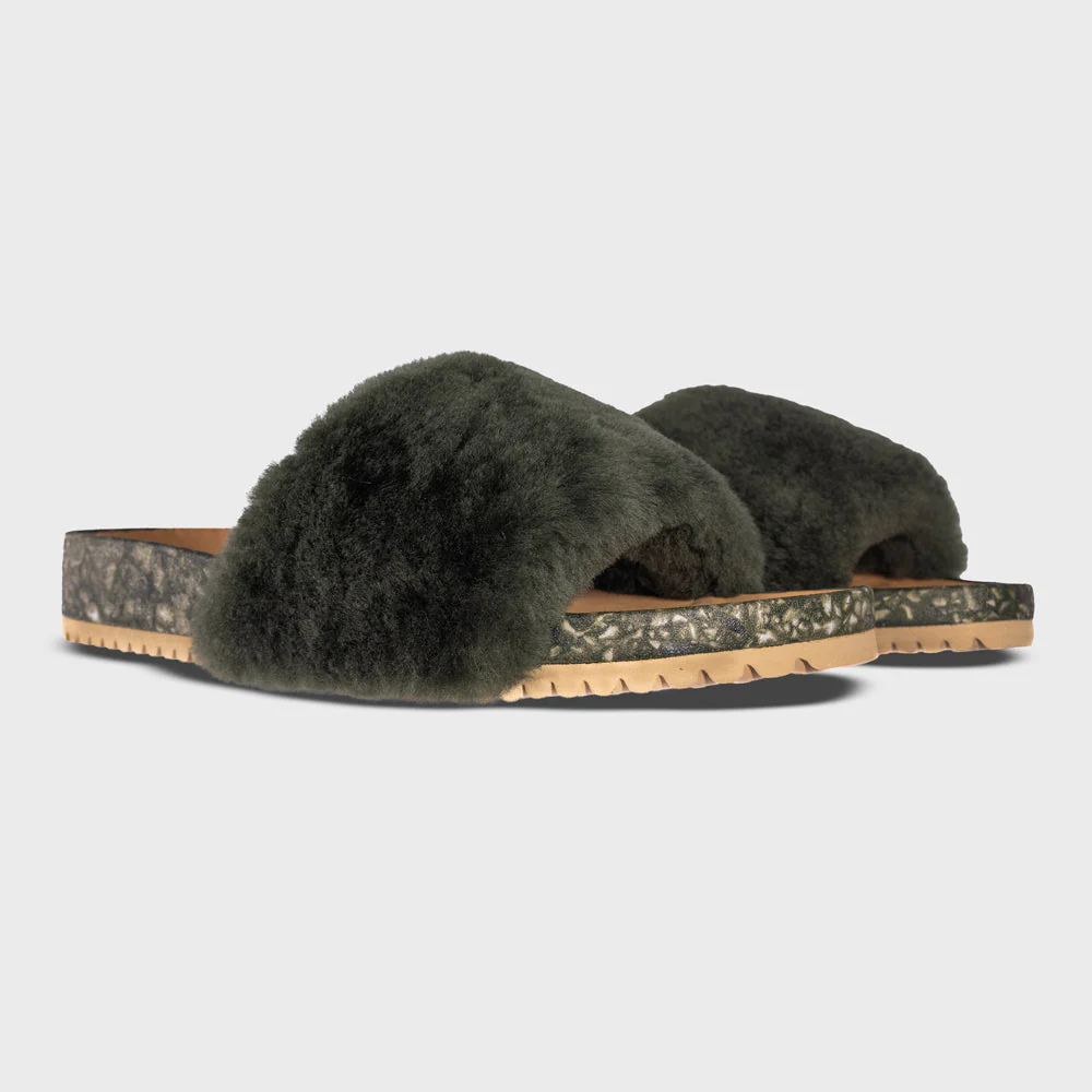 Fleks Unisex San Ysidro Slide - Forest - Image 3