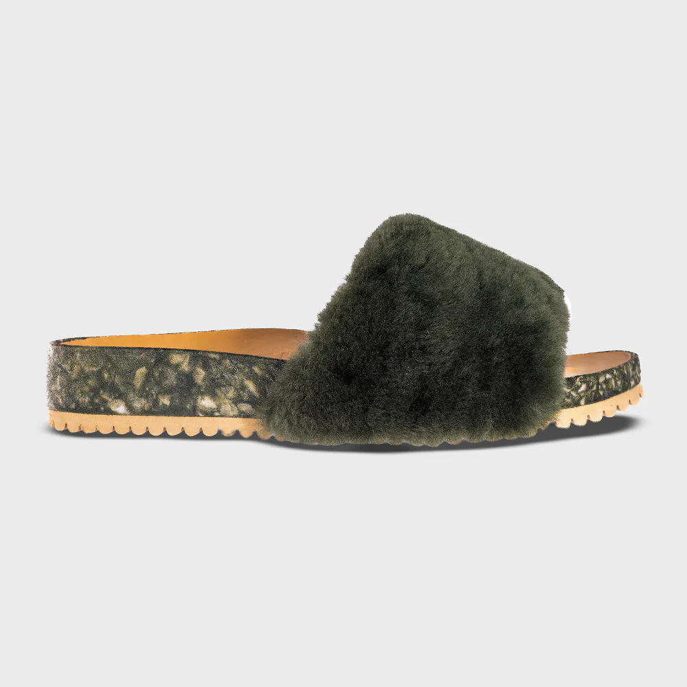 Fleks Unisex San Ysidro Slide - Forest - Image 4