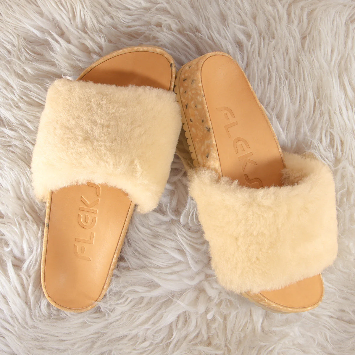 Fleks Unisex San Ysidro Slide - Morning Coffee