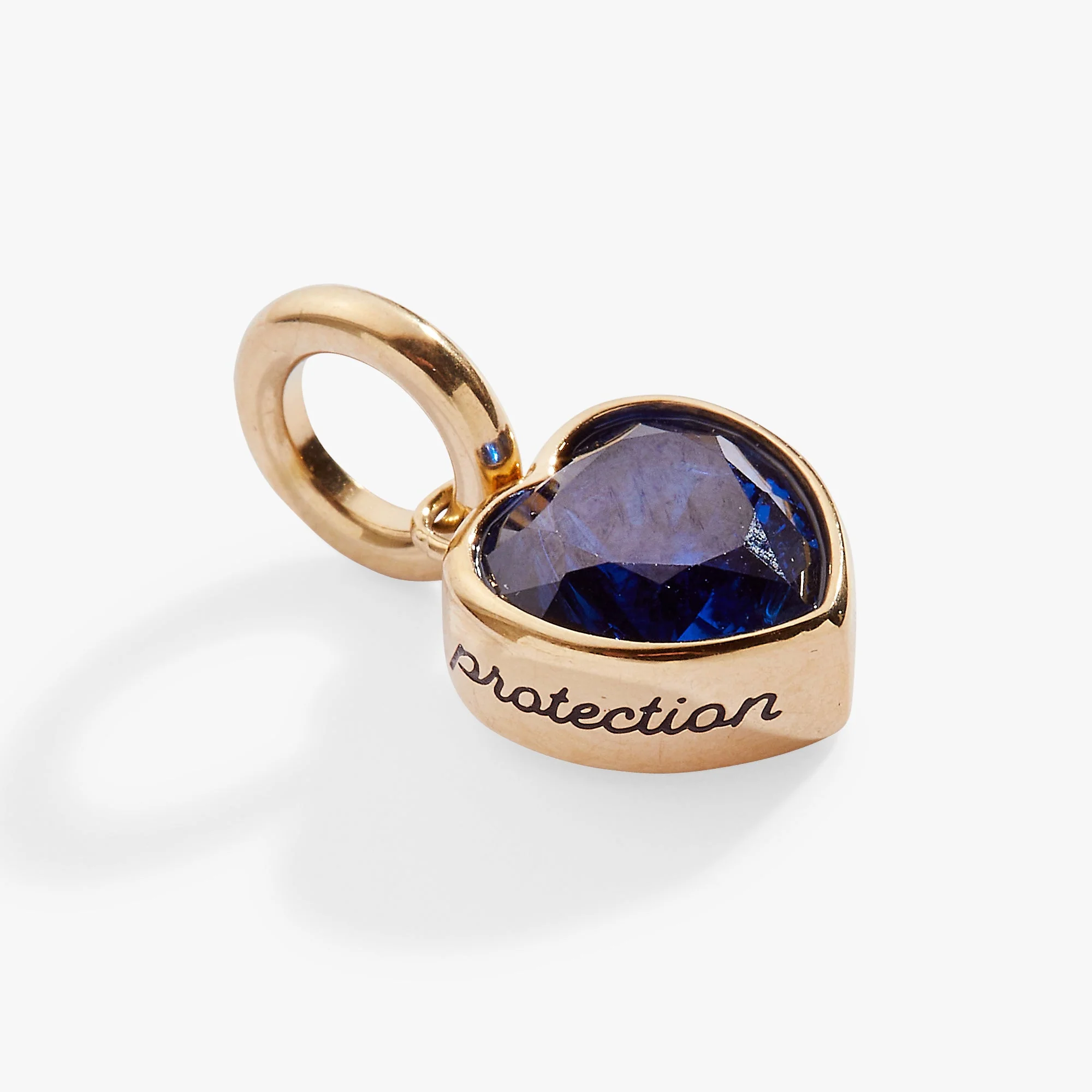 September 'Protection' Heart Birthstone Charm - Image 3
