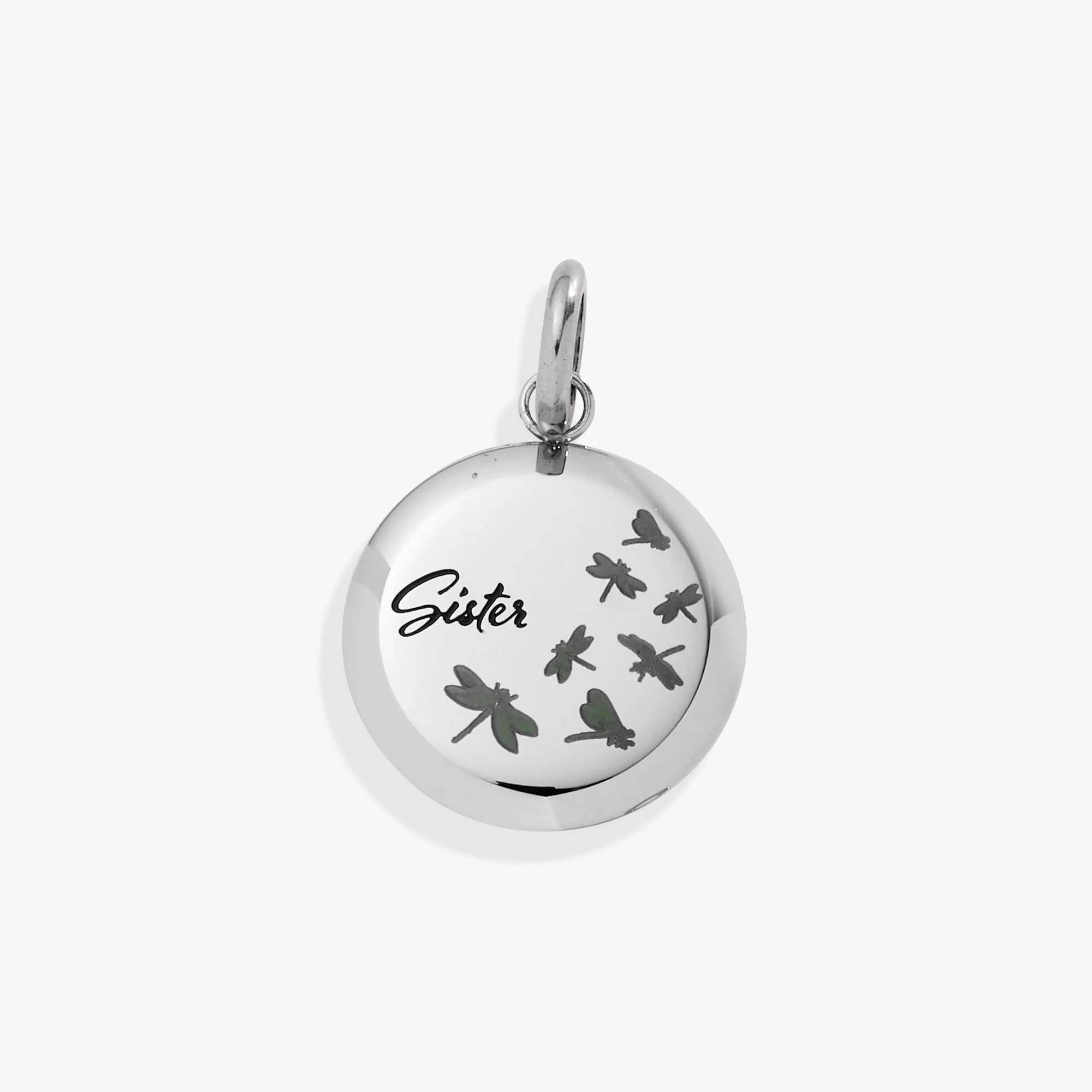 Sister Dragonfly Disc Charm - Image 5