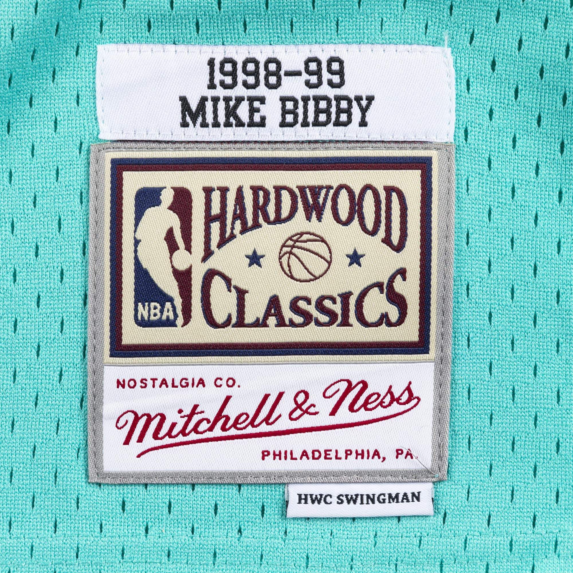 Men's Mitchell & Ness NBA Cny Swingman Jersey Grizzlies 98 Mike Bibby - Image 3