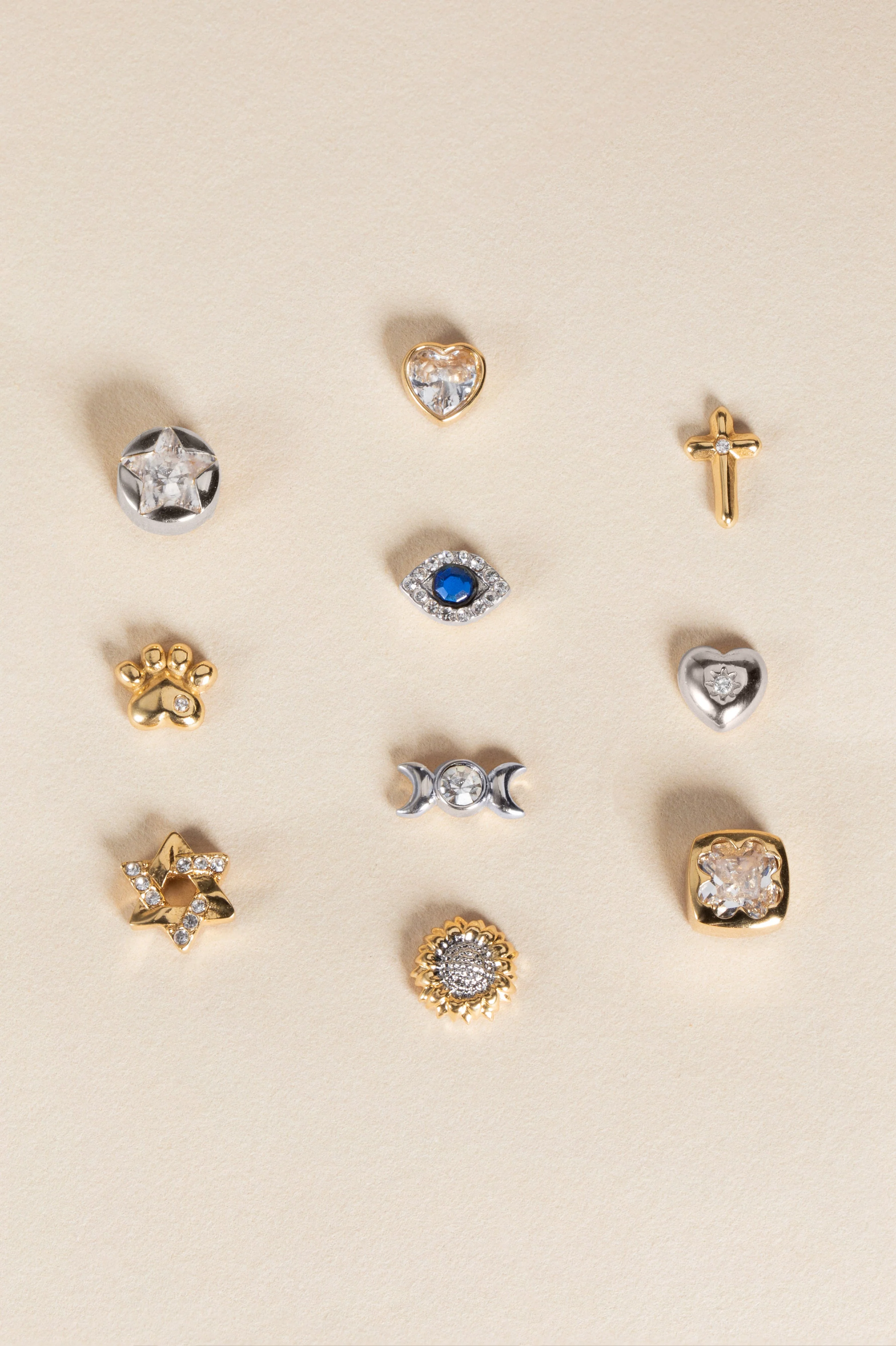 Sunflower Mini Stud Earrings - Image 3