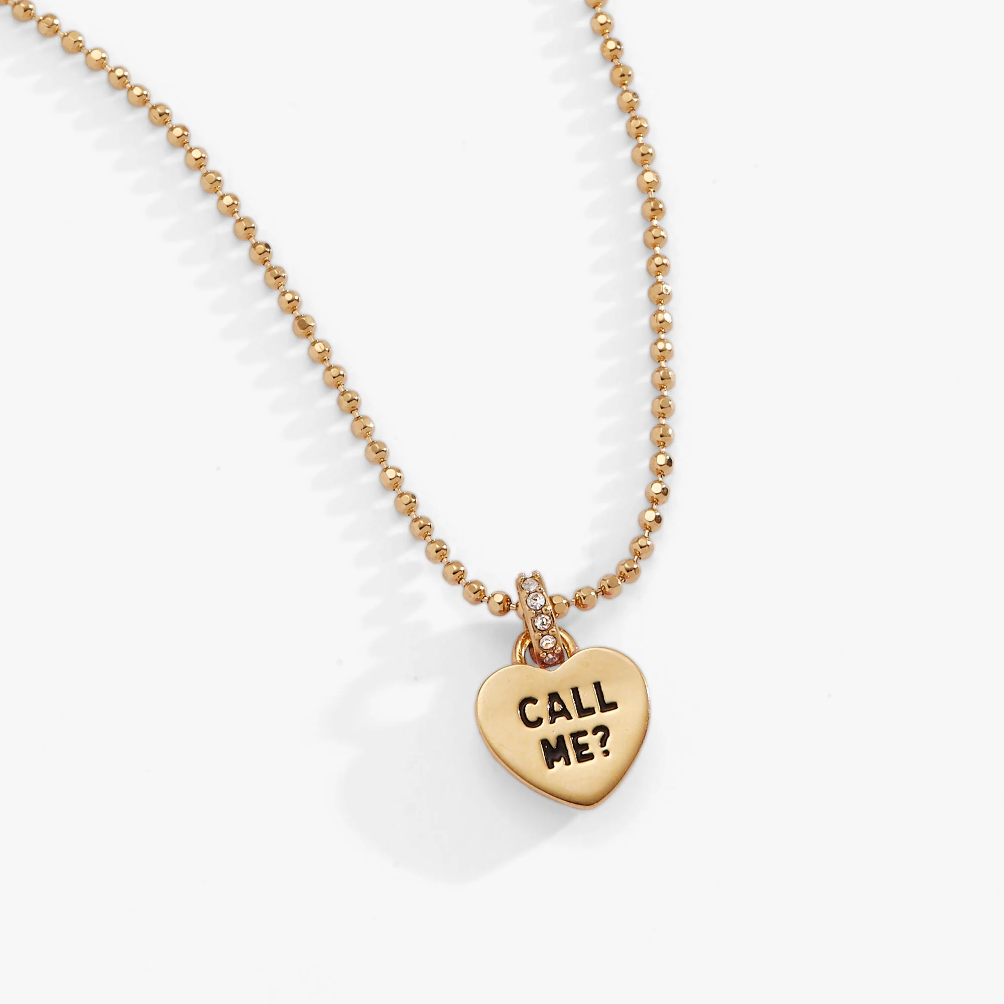 Sweethearts® 'I Luv You' Charm Necklace - Image 4