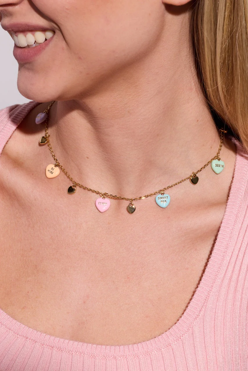 Sweethearts® Multi-Charm Necklace - Image 7