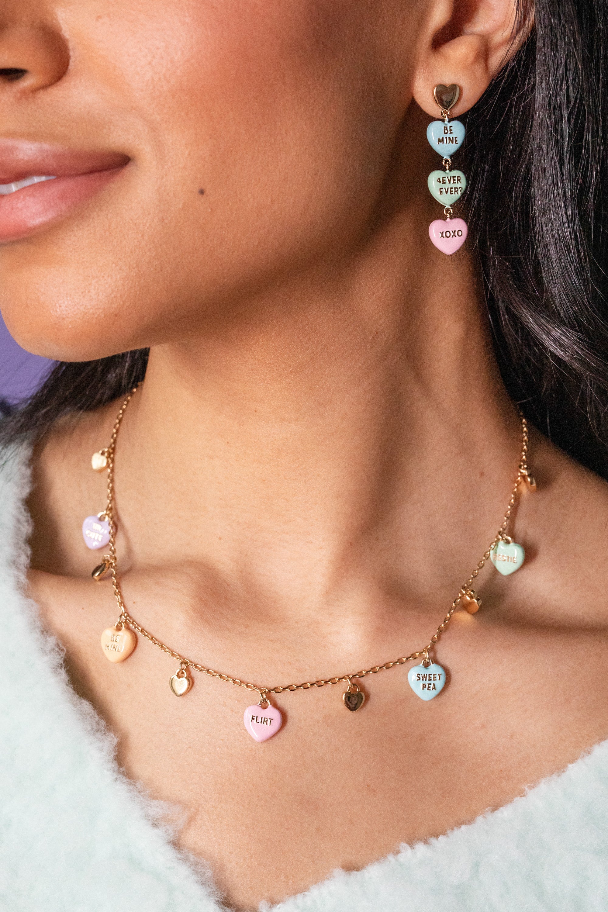 Sweethearts® Statement Drop Earrings - Image 2