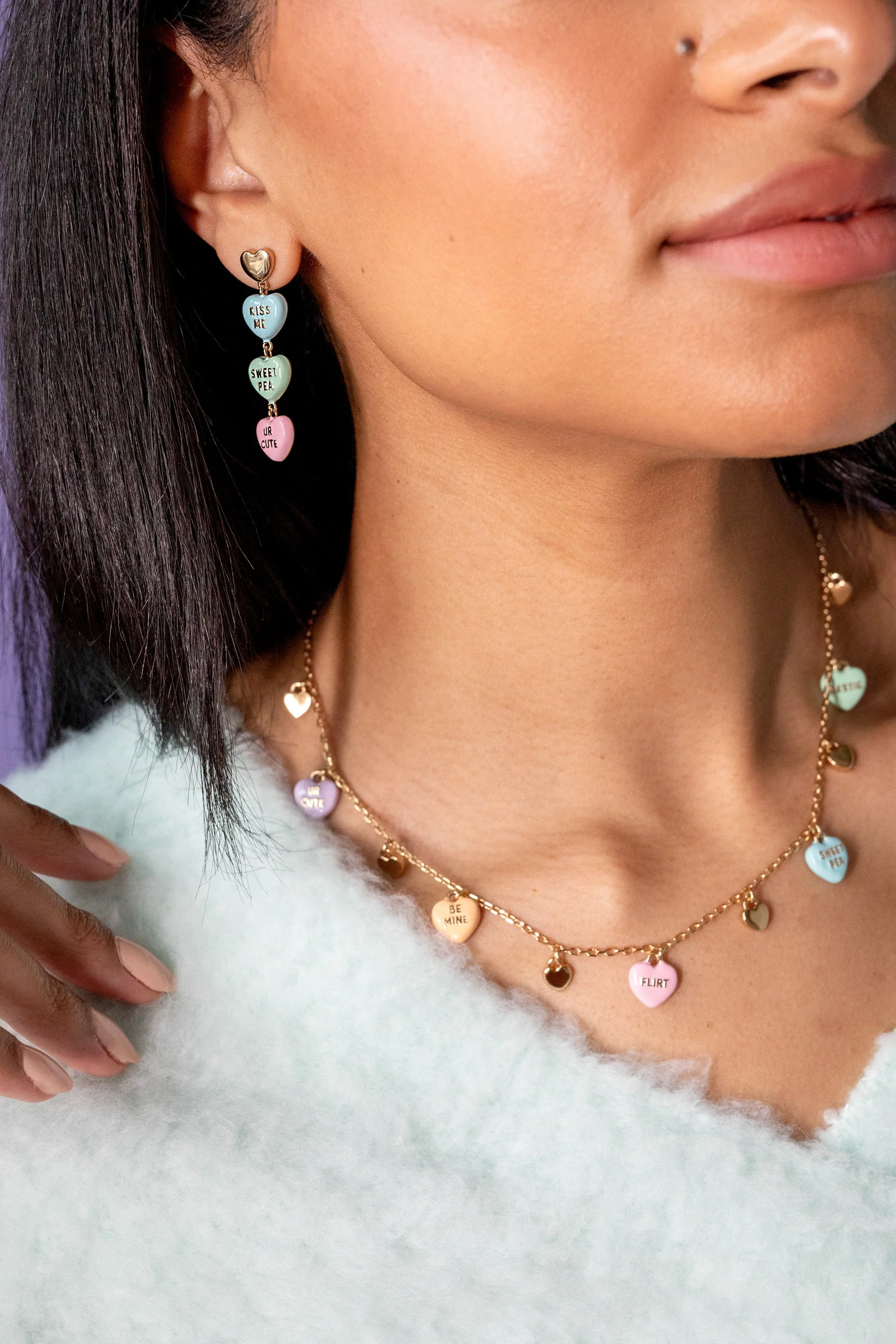 Sweethearts® Statement Drop Earrings - Image 4