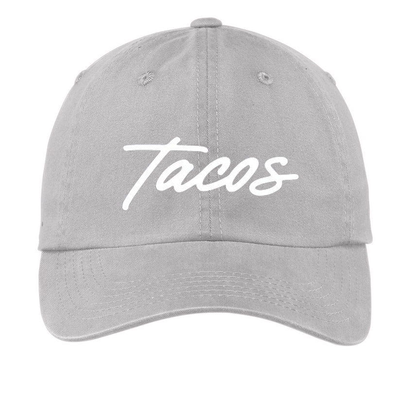 Frankie Jean Tacos Cursive Baseball Cap - Image 9