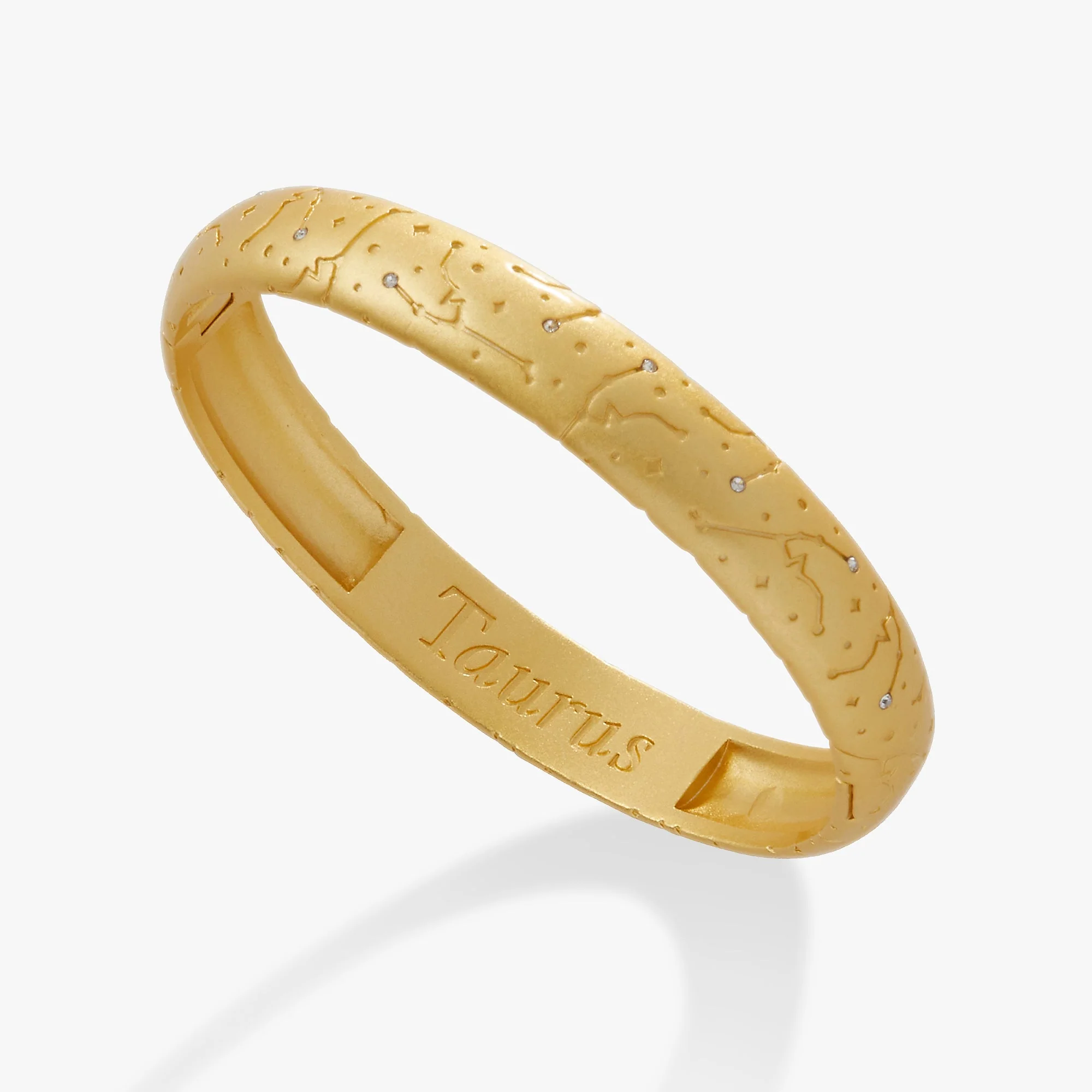 Taurus Zodiac Hinge Bangle - Image 2
