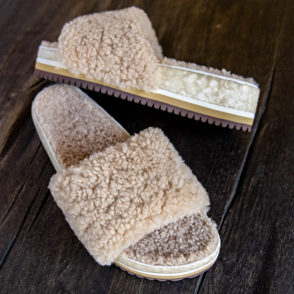 Fleks Unisex The Cito Slide - Sand - Image 2