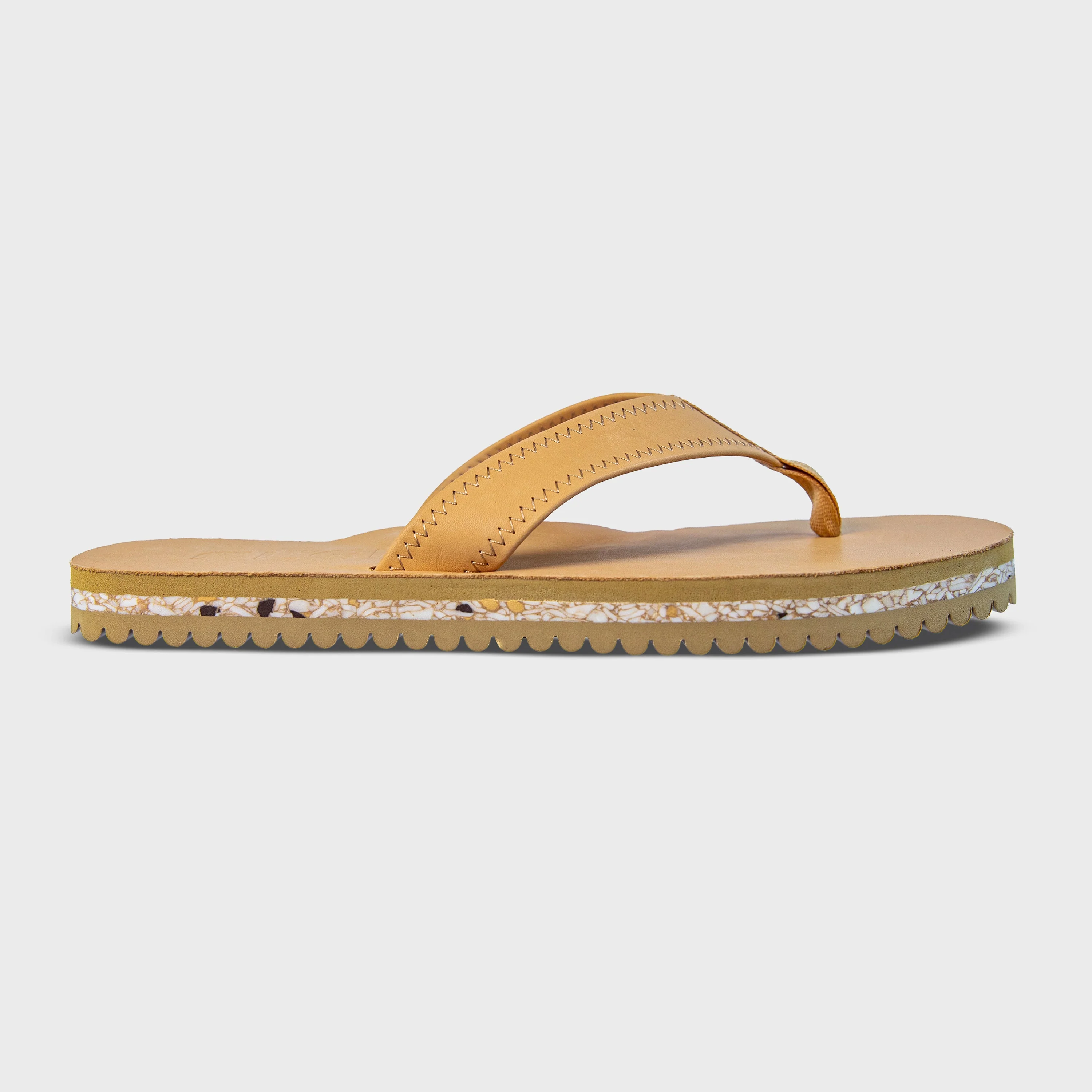 Fleks Unisex The Seagrove Flip Flop - Sand - Image 4
