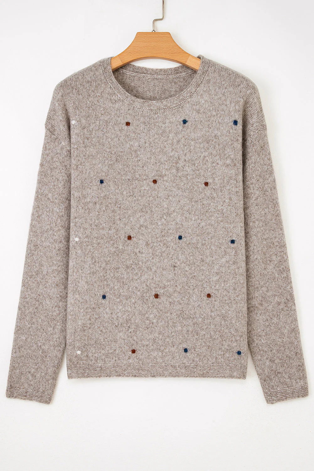 Threaded Pear Abigail Detail Drop Shoulder Sweater - Image 6