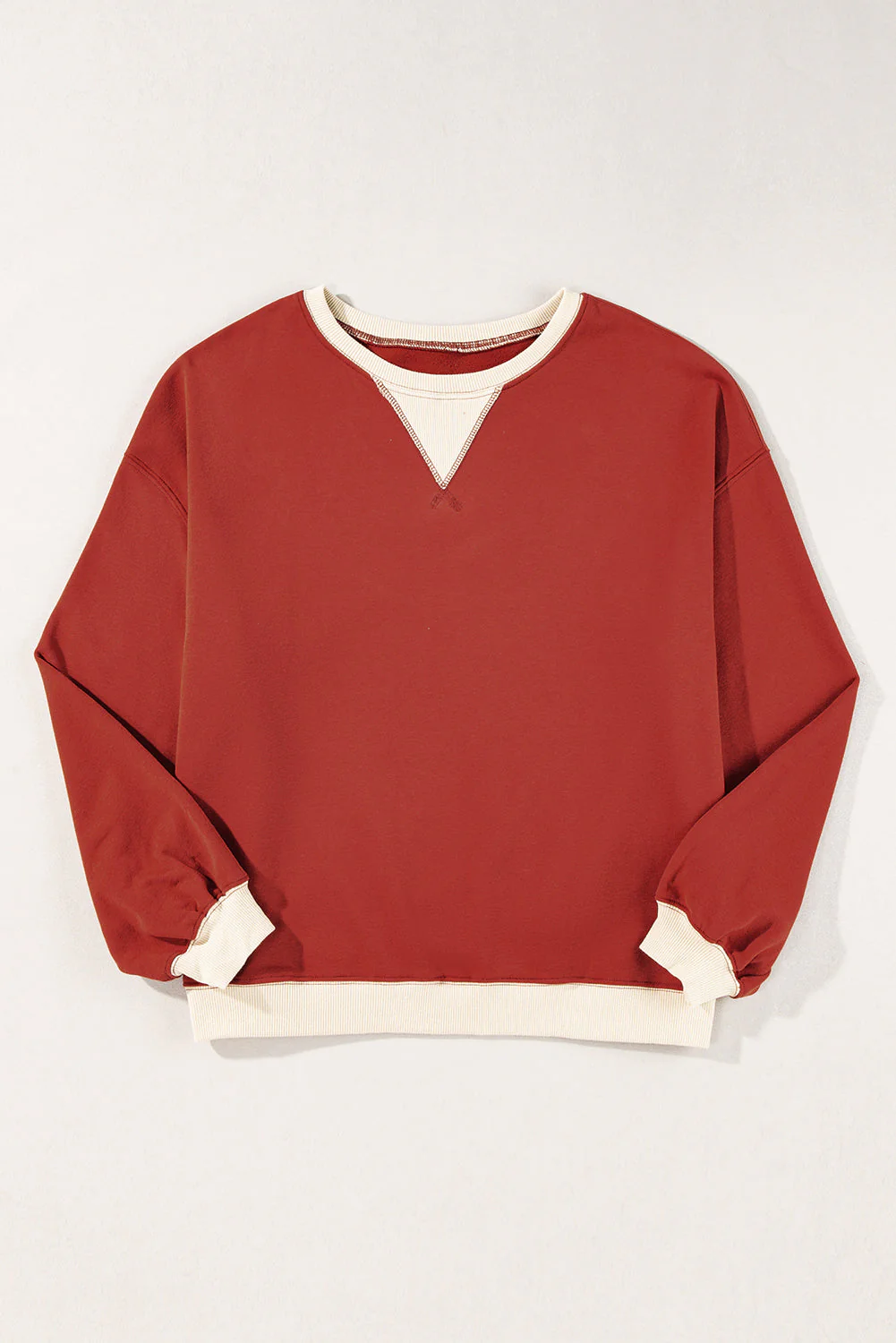 Threaded Pear Abigail Drop Shoulder Oversized Sweatshirt - Image 7