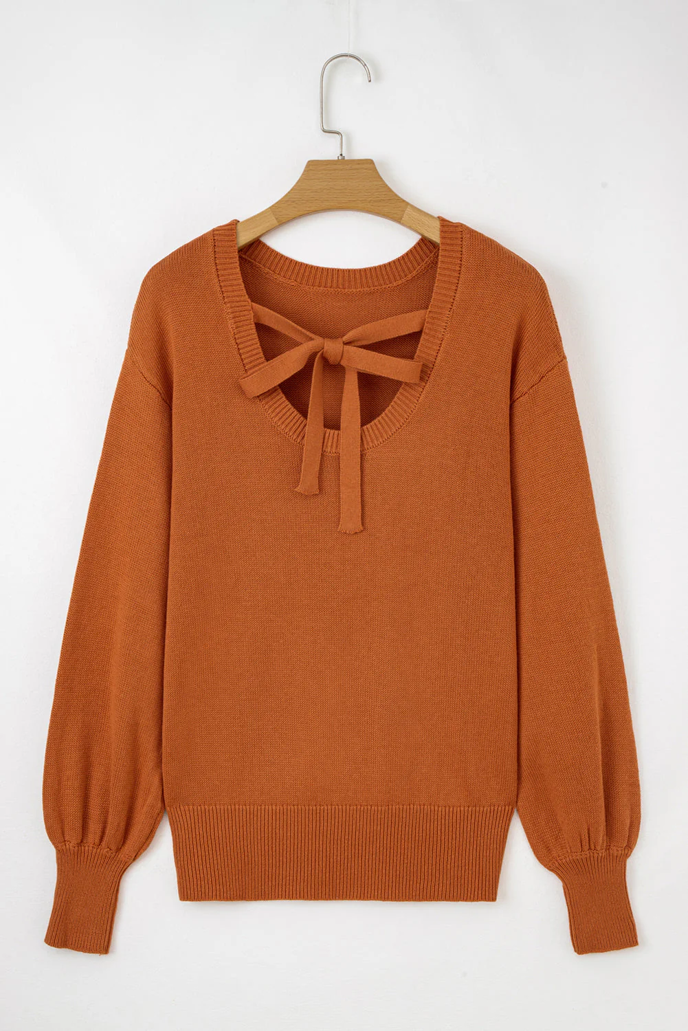Threaded Pear Abigail Trim Drop Shoulder Sweater - Image 2
